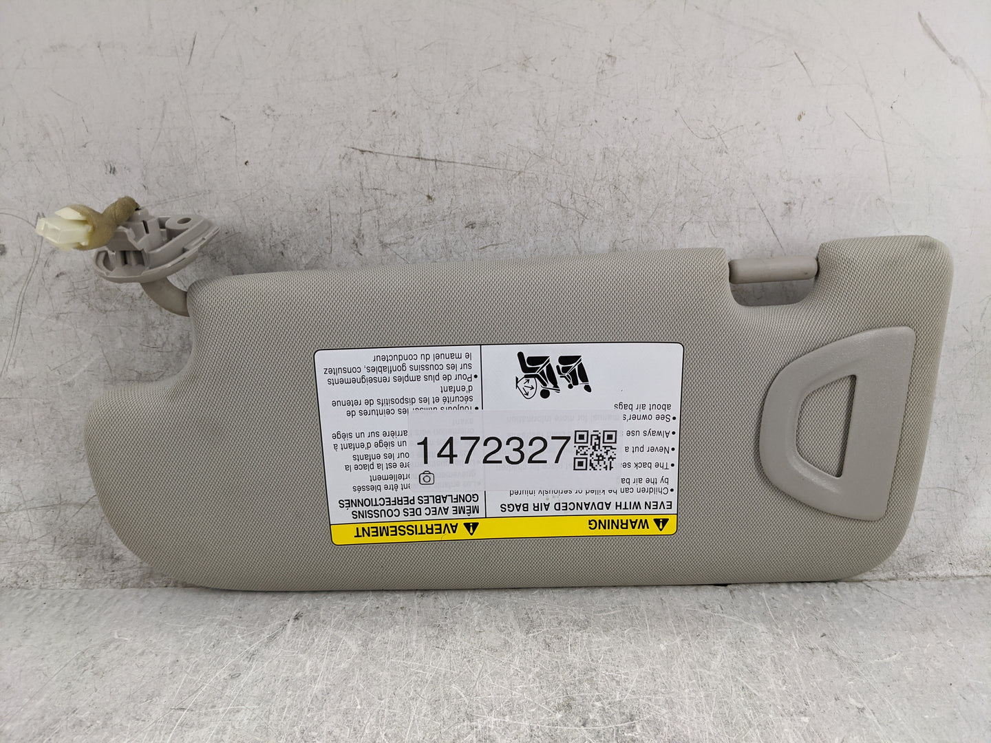 2014-2020 Infiniti Q50 Sun Visor Shade Replacement Passenger Right Mirror Fits Fits 2014 2015 2016 2017 2018 2019 2020 OEM U