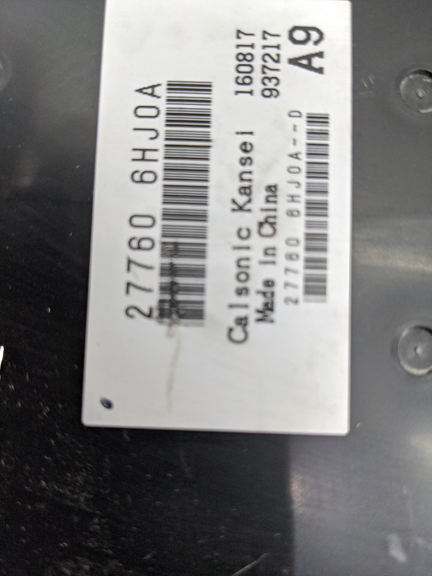 2019-2020 Infiniti Q50 Temperature Control Module 27760 6hj0a - Oemusedautoparts1.com