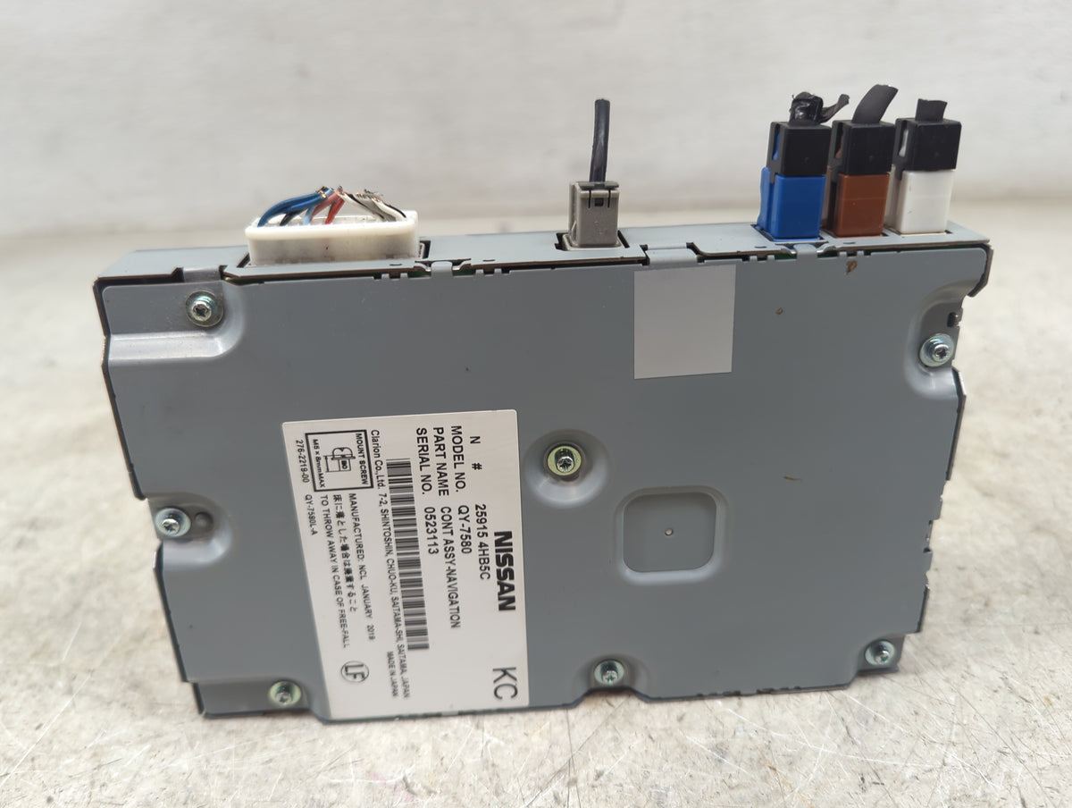 2018-2019 Infiniti Q50 Information-gps-tv Control Module 1496222 - Oemusedautoparts1.com