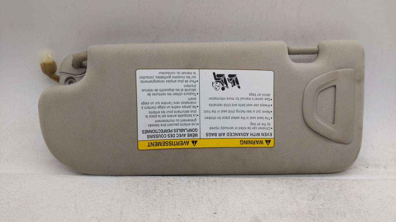 2014-2018 Infiniti Q50 Sun Visor Shade Replacement Passenger Right Mirror Fits Fits 2014 2015 2016 2017 2018 OEM Used Auto P