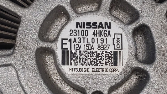 2016-2018 Infiniti Q50 Alternator Replacement Generator Charging Assembly Engine OEM P/N:23100 4HK6A 23100 4HK1A Fits OEM Used Auto Parts