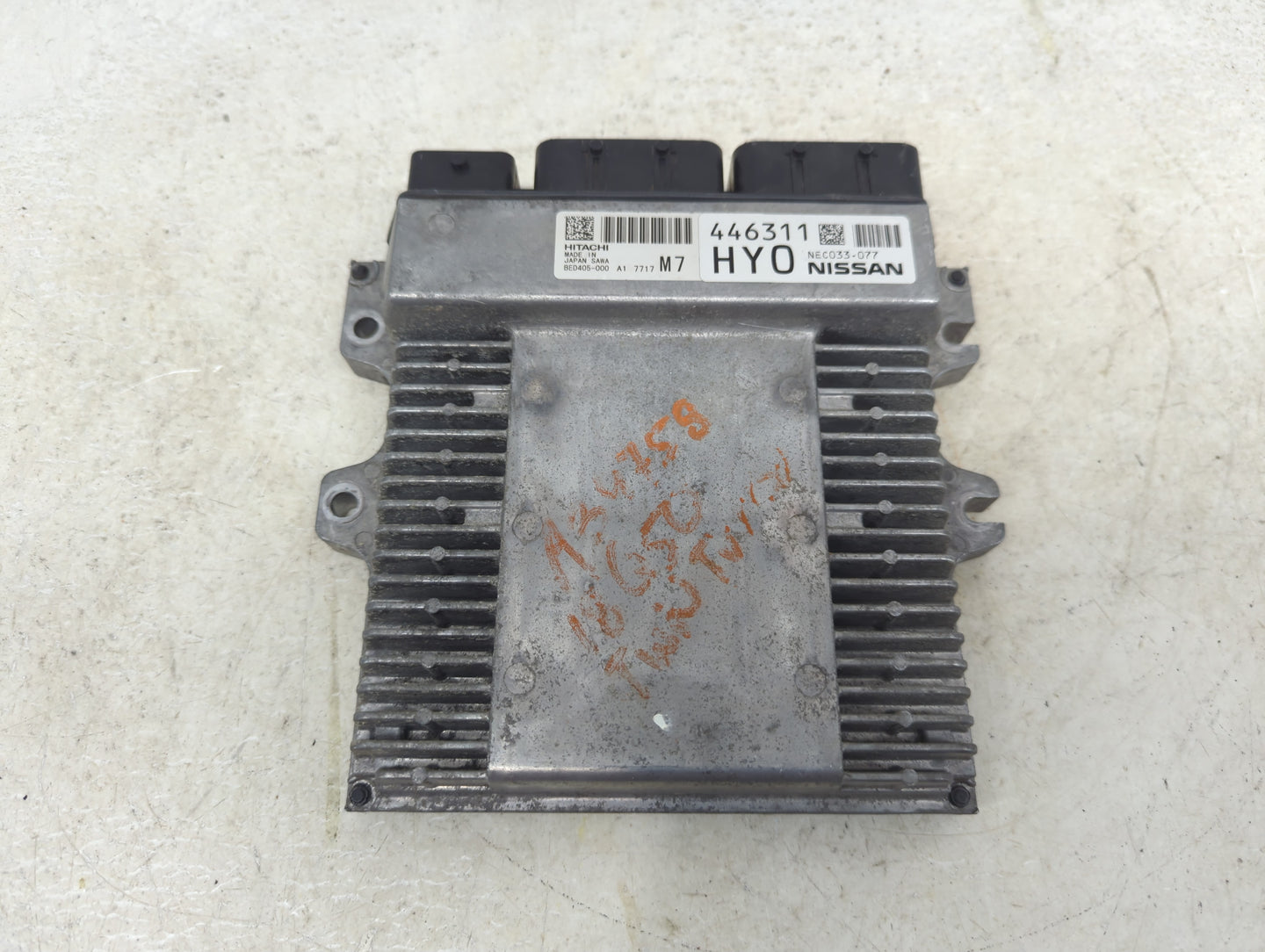 2018-2020 Infiniti Q50 PCM Engine Control Computer ECU ECM PCU OEM P/N:NEC033-077 Fits Fits 2018 2019 2020 OEM Used Auto Par