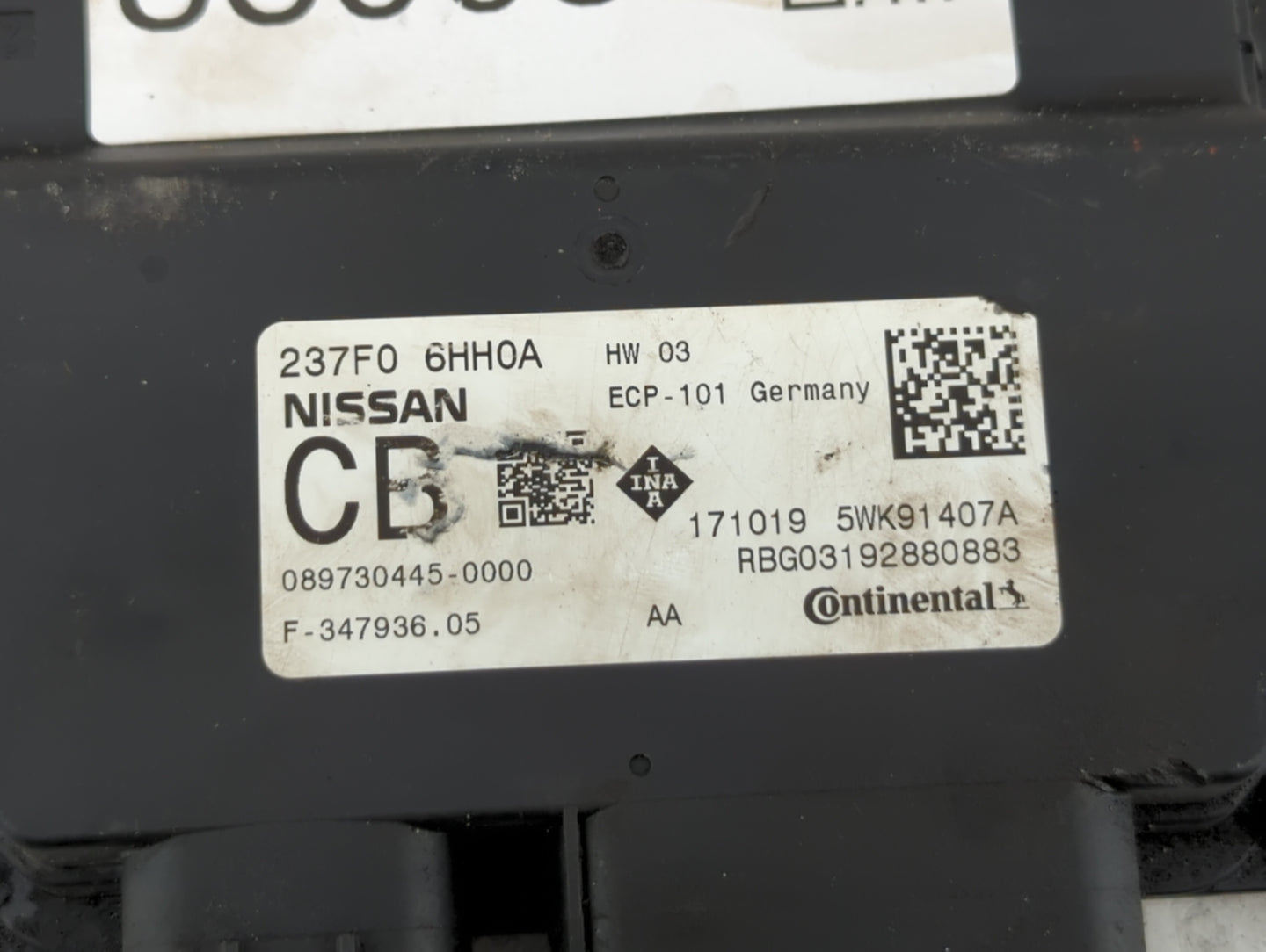 2019 Infiniti Q50 Chassis Control Module Ccm Bcm Body Control 237f0 6hh0a - Oemusedautoparts1.com