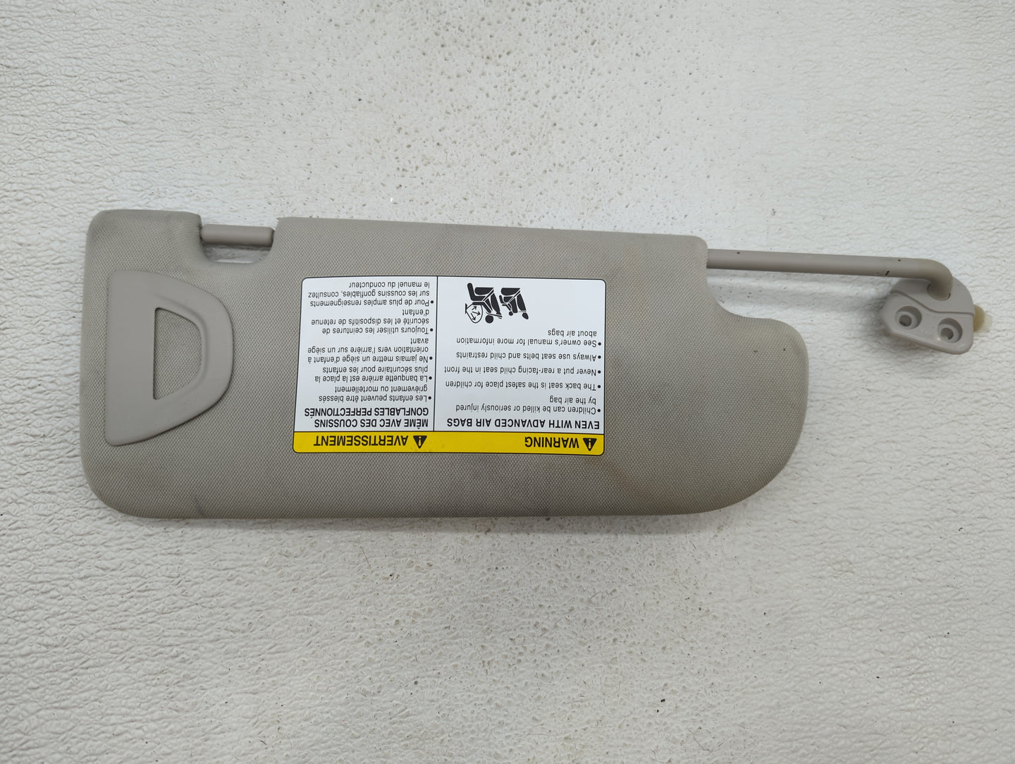 2014-2020 Infiniti Q50 Sun Visor Shade Replacement Driver Left Mirror Fits Fits 2014 2015 2016 2017 2018 2019 2020 OEM Used 