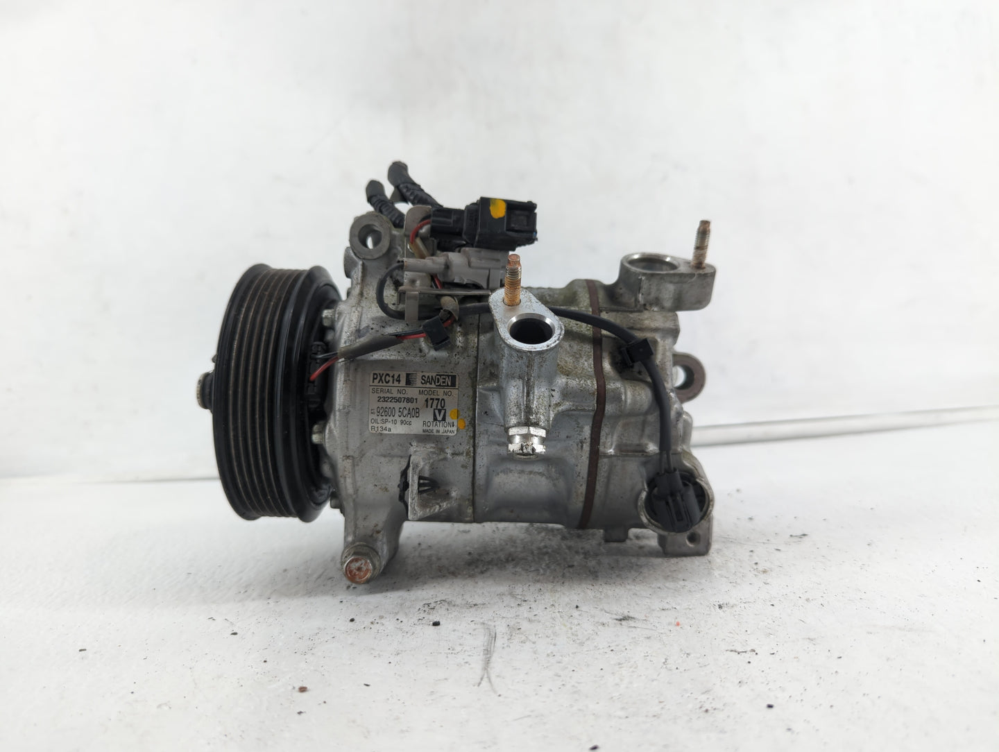 2016-2018 Infiniti Q50 Air Conditioning A/c Ac Compressor Oem - Oemusedautoparts1.com