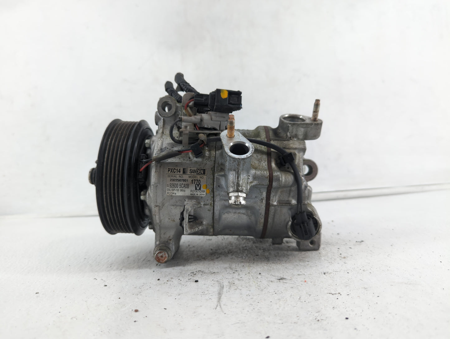 2016-2018 Infiniti Q50 Air Conditioning A/c Ac Compressor Oem - Oemusedautoparts1.com