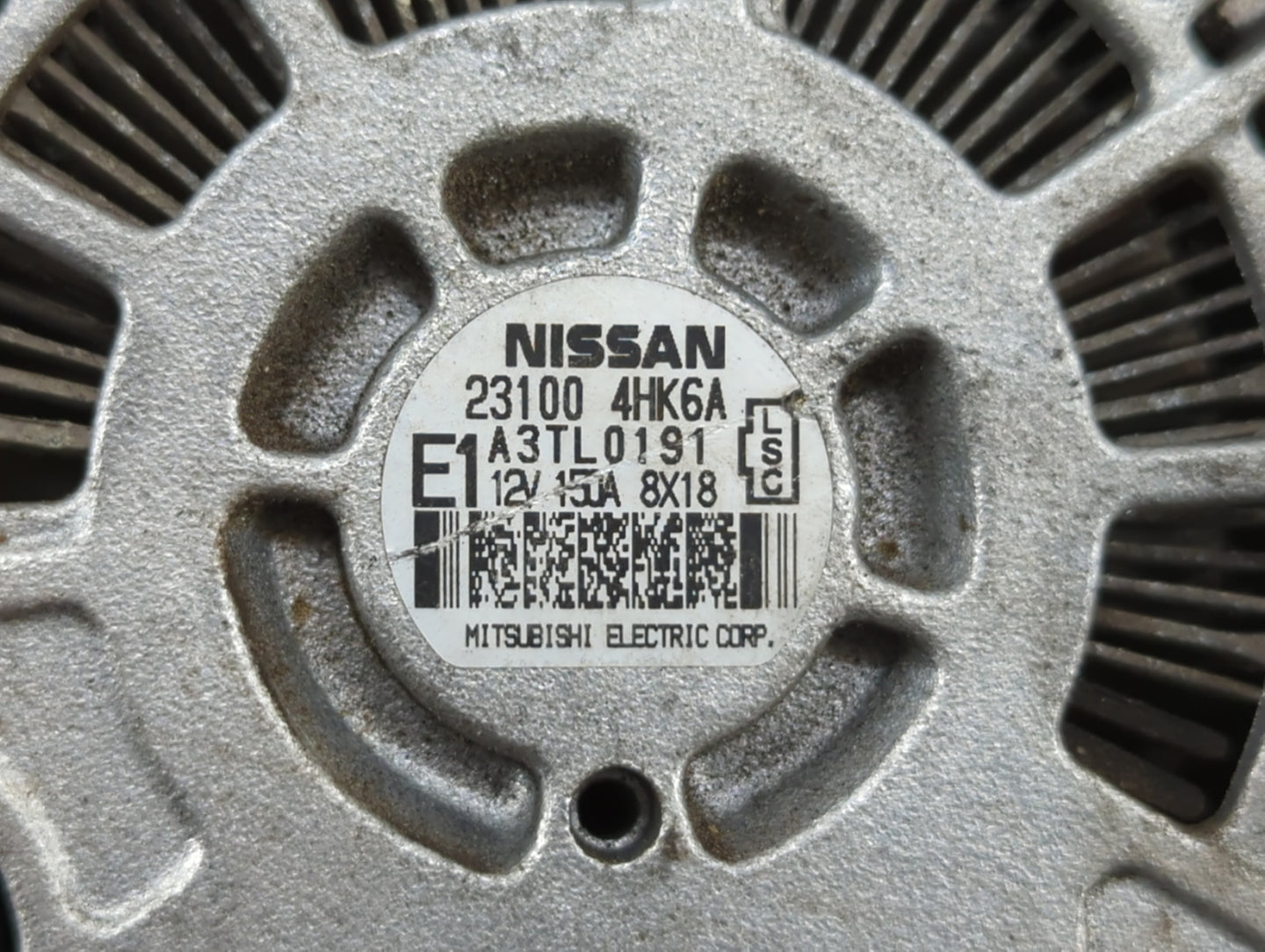 2016-2018 Infiniti Q50 Alternator Replacement Generator Charging Assembly Engine OEM P/N:23100 4HK6A 23100 4HK1A Fits OEM Us