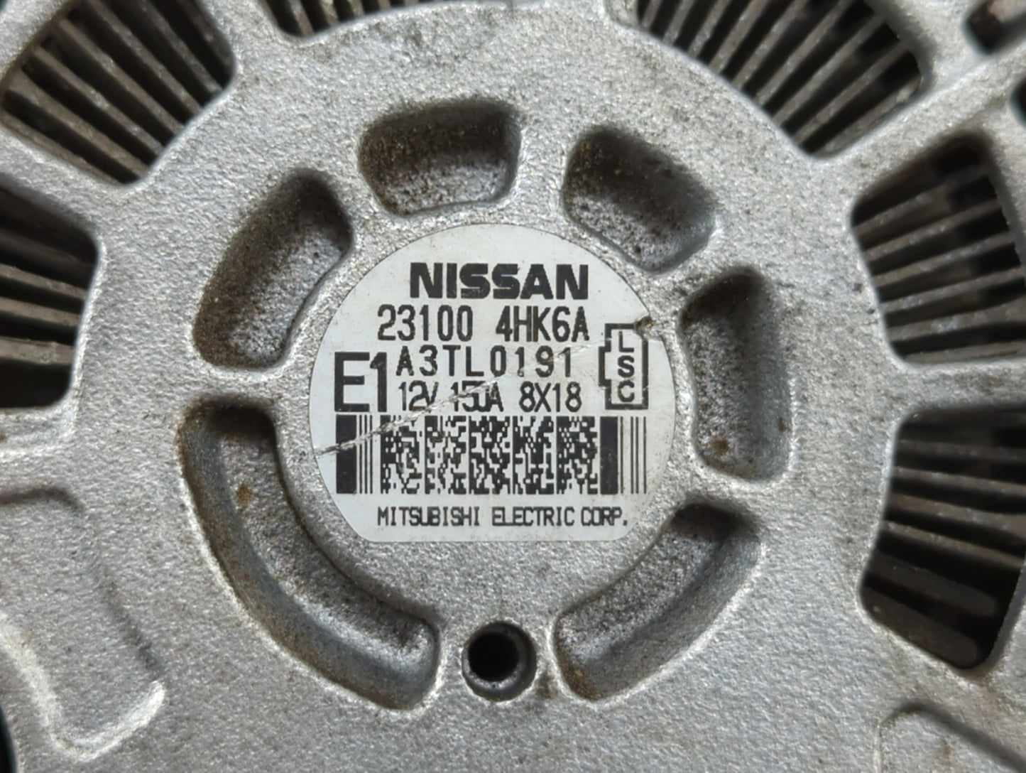 2016-2018 Infiniti Q50 Alternator Replacement Generator Charging Assembly Engine OEM P/N:23100 4HK6A 23100 4HK1A Fits OEM Us