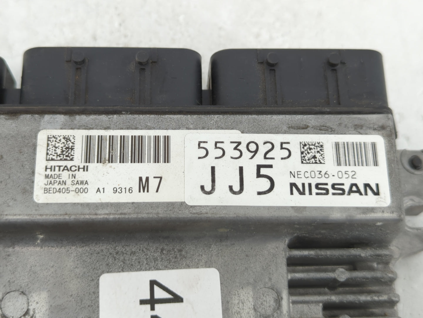 2018-2020 Infiniti Q50 PCM Engine Control Computer ECU ECM PCU OEM P/N:NEC030-637 NEC033-070, NEC036-044 Fits Fits 2018 2019