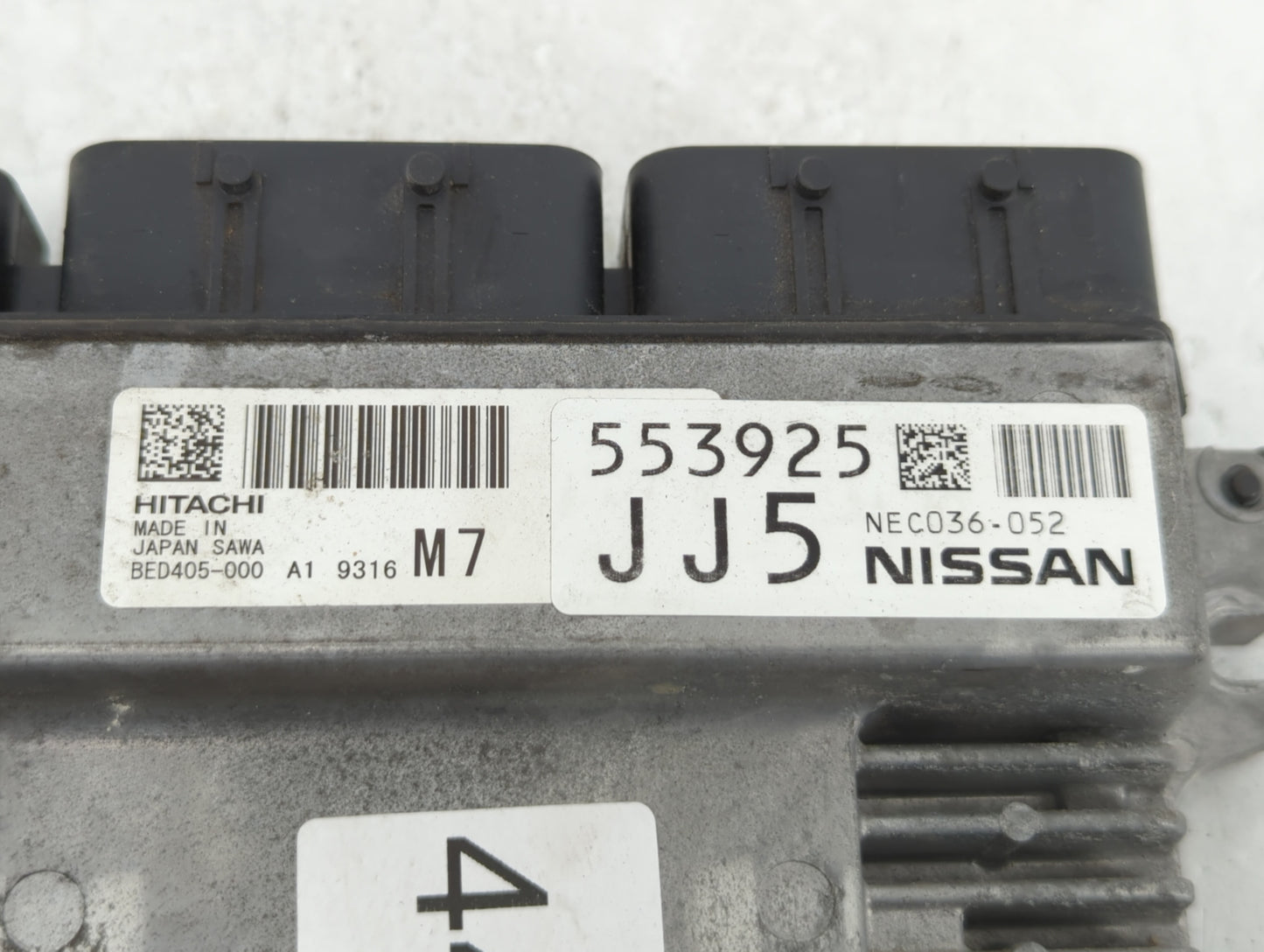 2018-2020 Infiniti Q50 PCM Engine Control Computer ECU ECM PCU OEM P/N:NEC030-637 NEC033-070, NEC036-044 Fits Fits 2018 2019