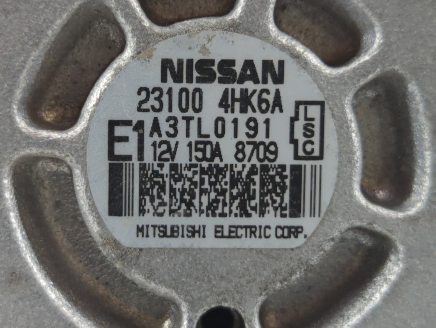 2016-2020 Infiniti Q50 Alternator Replacement Generator Charging Assembly Engine OEM P/N:23100 4HK6A 23100 4HK1A Fits OEM Us