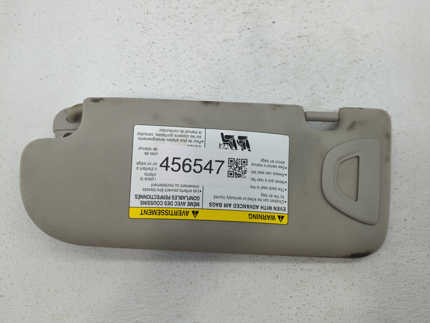 2014-2020 Infiniti Q50 Sun Visor Shade Replacement Passenger Right Mirror Fits Fits 2014 2015 2016 2017 2018 2019 2020 OEM U