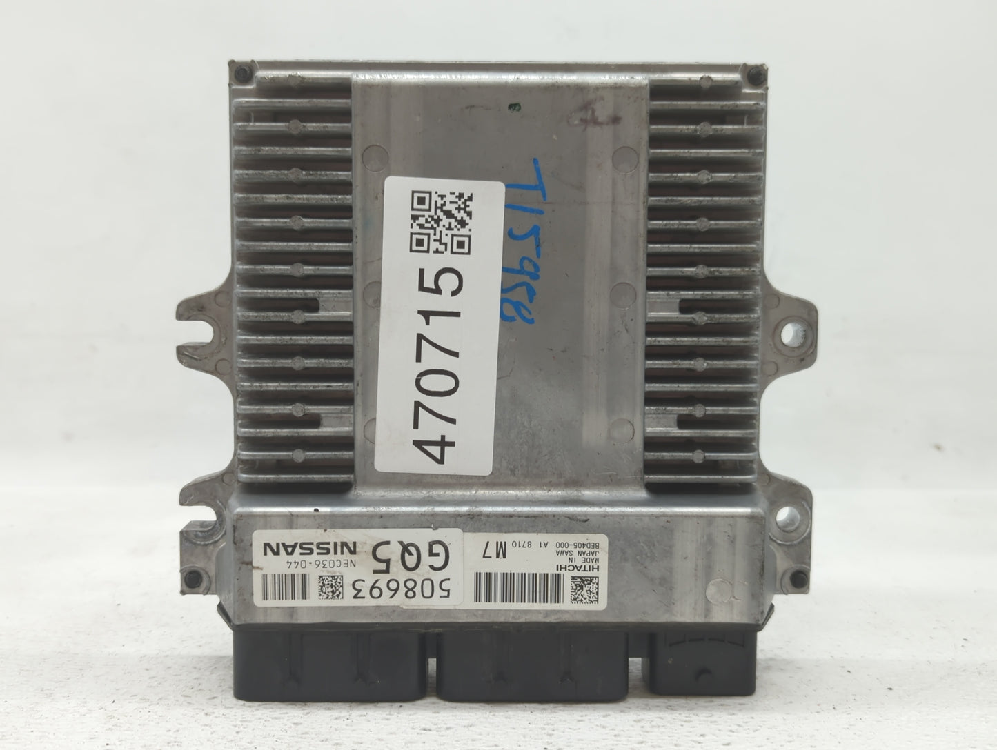 2018-2020 Infiniti Q50 PCM Engine Control Computer ECU ECM PCU OEM P/N:NEC033-070 NEC036-044, NEC036-055 Fits Fits 2018 2019