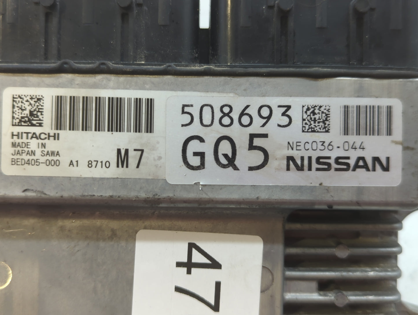 2018-2020 Infiniti Q50 PCM Engine Control Computer ECU ECM PCU OEM P/N:NEC033-070 NEC036-044, NEC036-055 Fits Fits 2018 2019