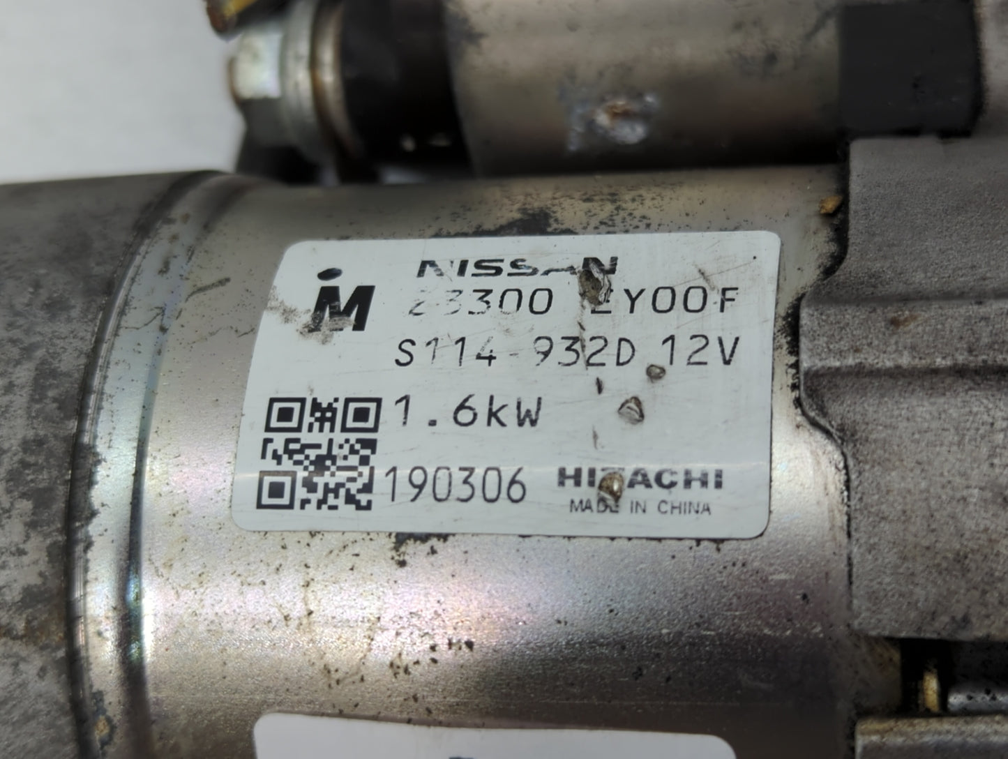 2014-2020 Infiniti Q50 Car Starter Motor Solenoid OEM P/N:2300 EY00F 23300 EY00E Fits OEM Used Auto Parts - Oemusedautoparts