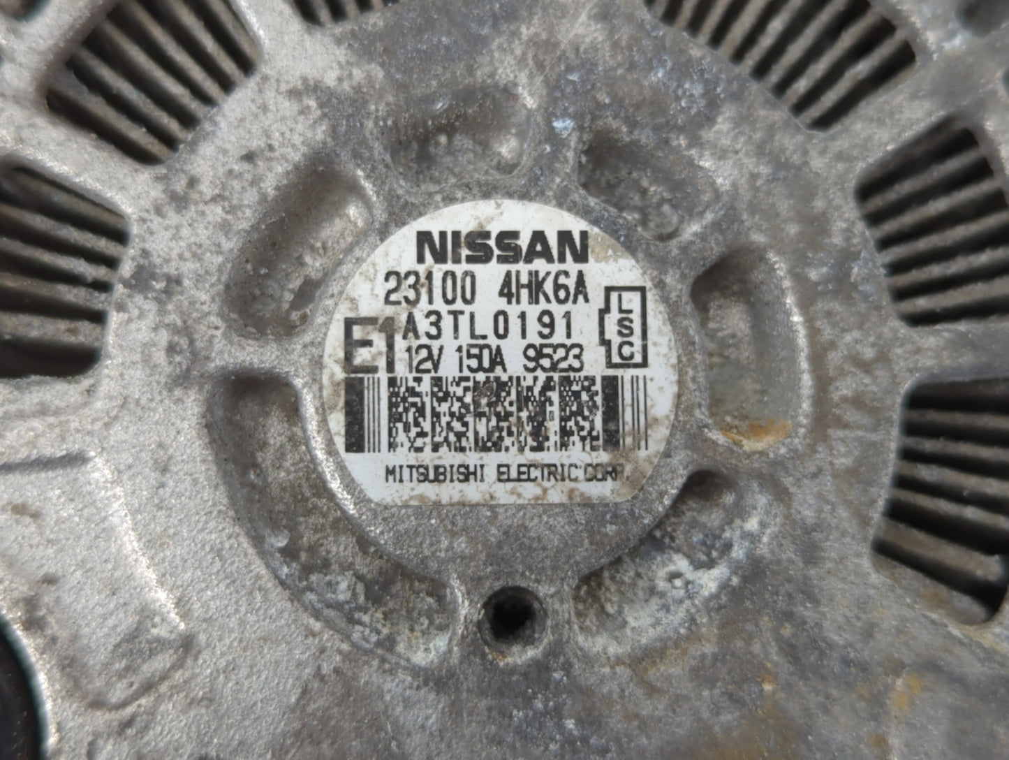 2016-2020 Infiniti Q50 Alternator Replacement Generator Charging Assembly Engine OEM P/N:23100 4HK6A Fits OEM Used Auto Part