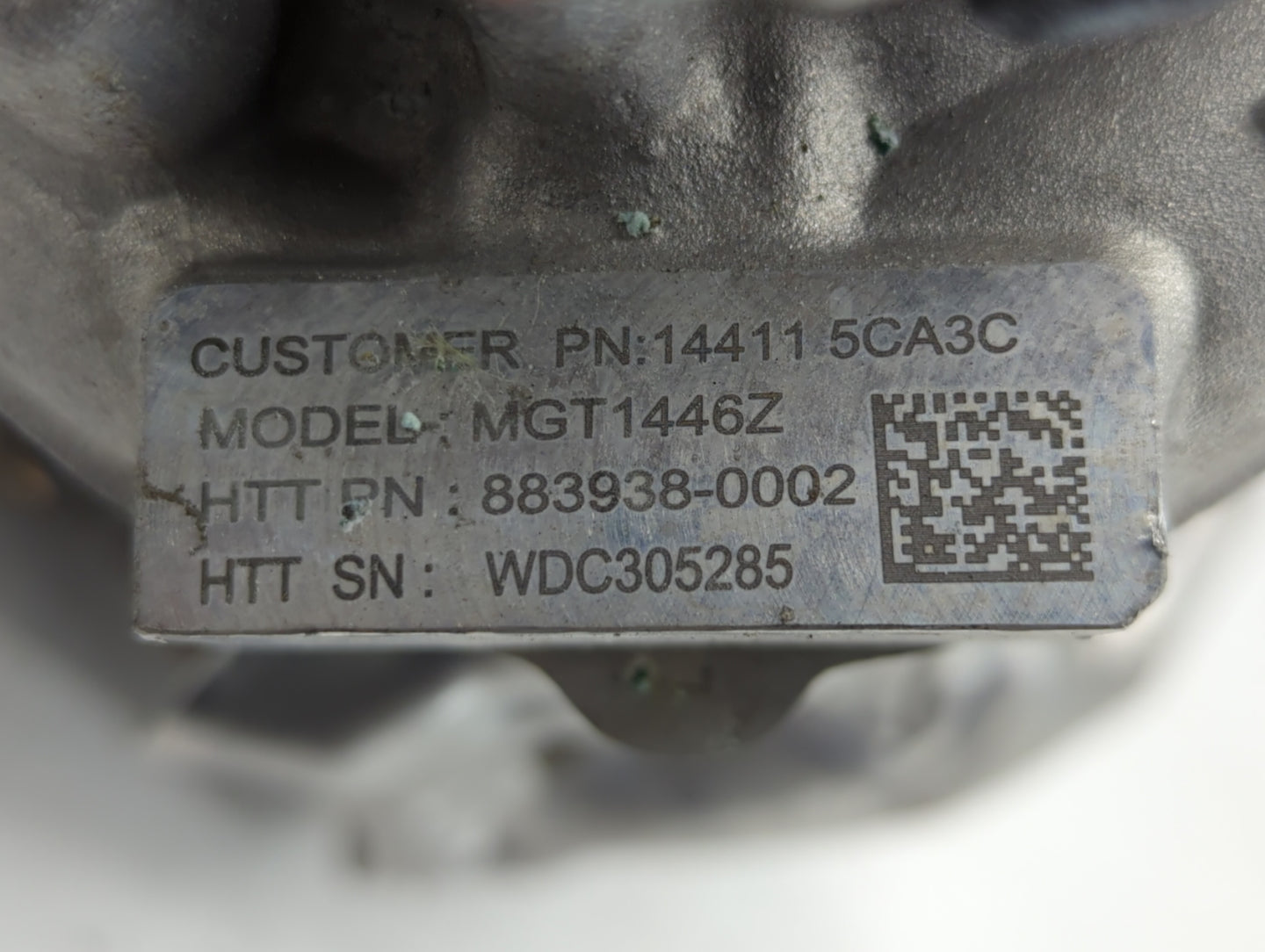 2016 Infiniti Q50 Turbocharger Turbo Charger Super Charger Supercharger - Oemusedautoparts1.com