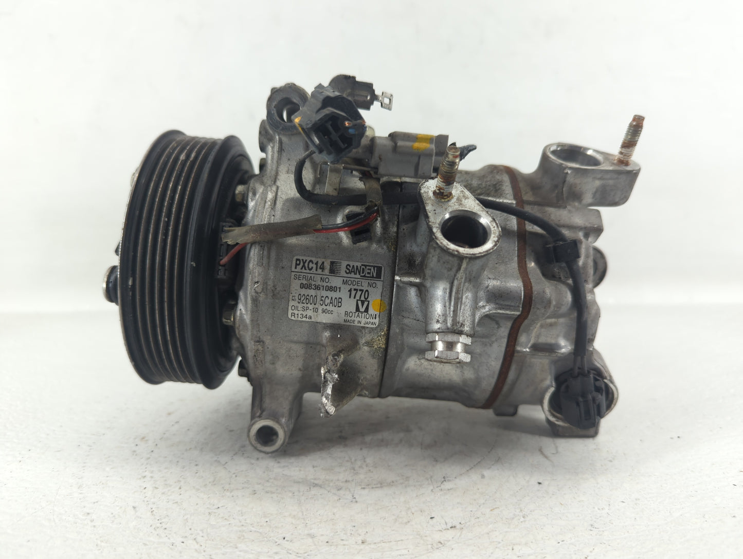 2016-2020 Infiniti Q50 Air Conditioning A/c Ac Compressor Oem - Oemusedautoparts1.com