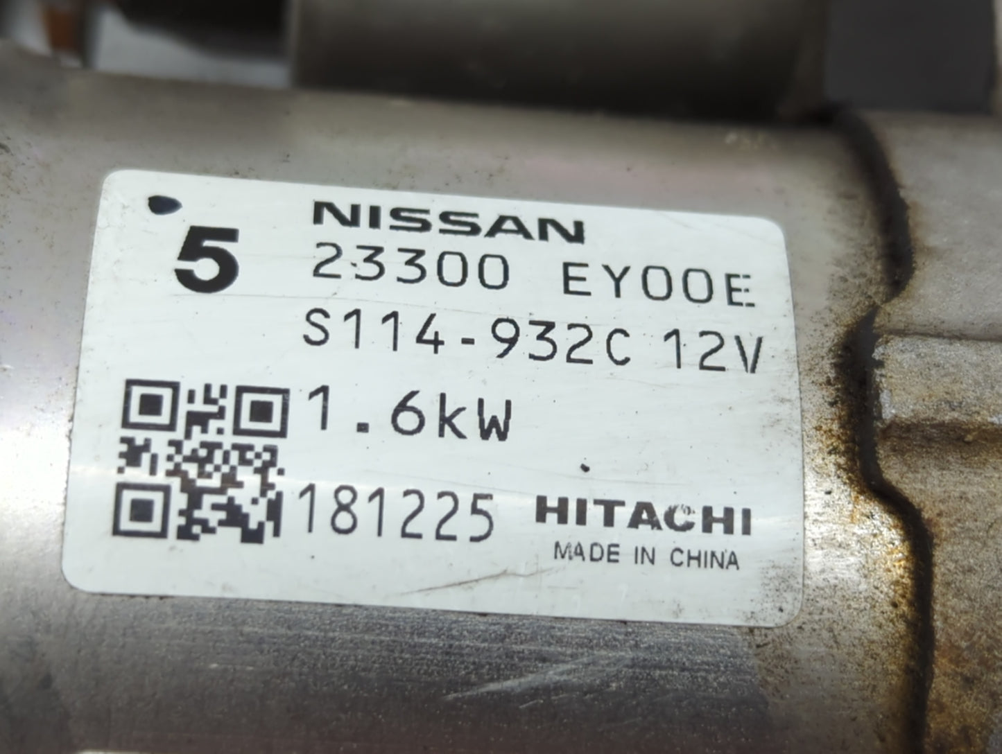 2014-2020 Infiniti Q50 Car Starter Motor Solenoid OEM P/N:23300 EY00E Fits OEM Used Auto Parts - Oemusedautoparts1.com