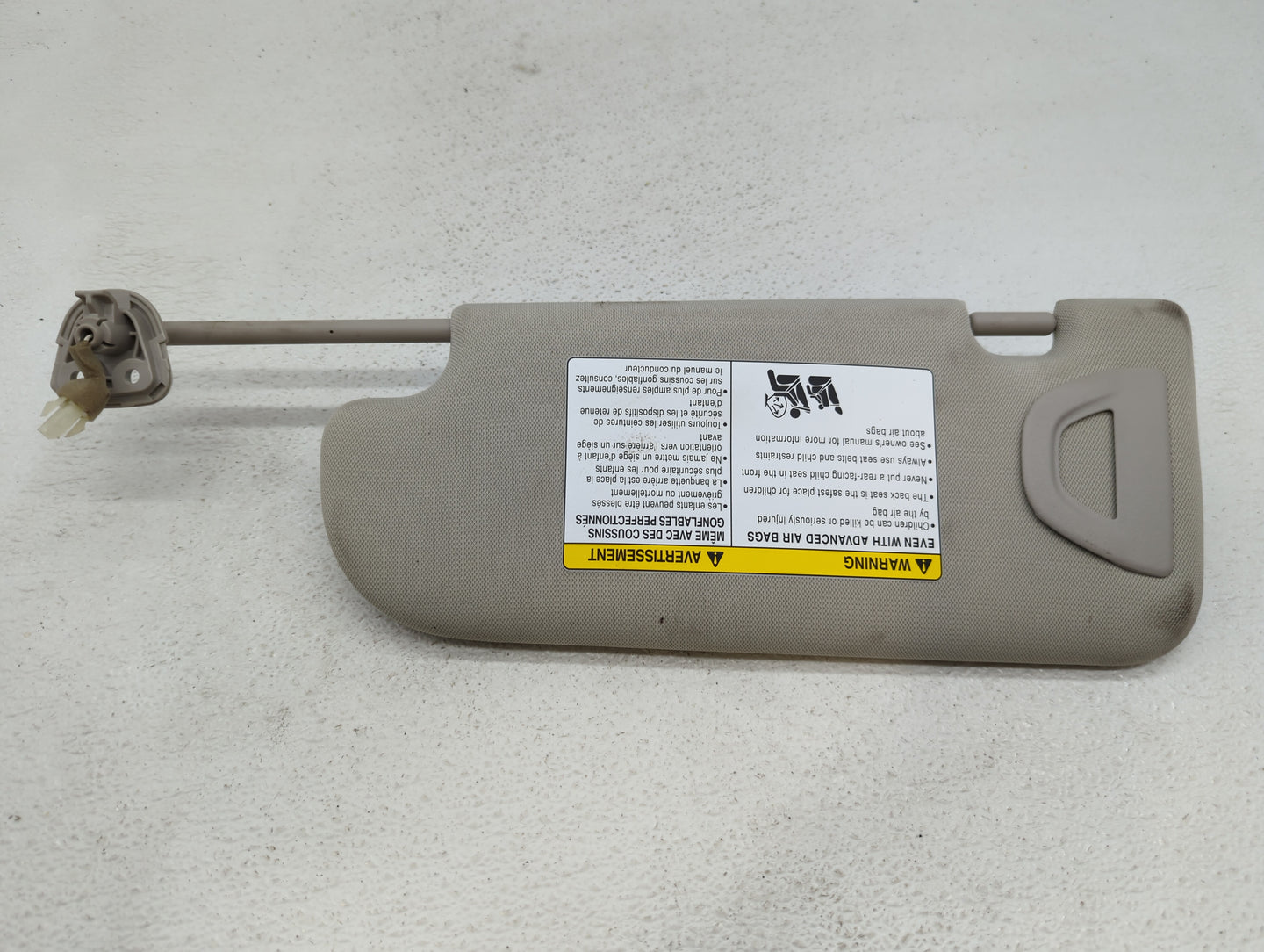 2014-2020 Infiniti Q50 Sun Visor Shade Replacement Passenger Right Mirror Fits Fits 2014 2015 2016 2017 2018 2019 2020 OEM U