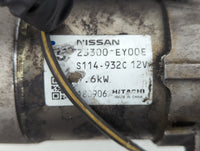 2014-2020 Infiniti Q50 Car Starter Motor Solenoid OEM P/N:S114-932C 12V 23300-EY00E Fits OEM Used Auto Parts - Oemusedautopa
