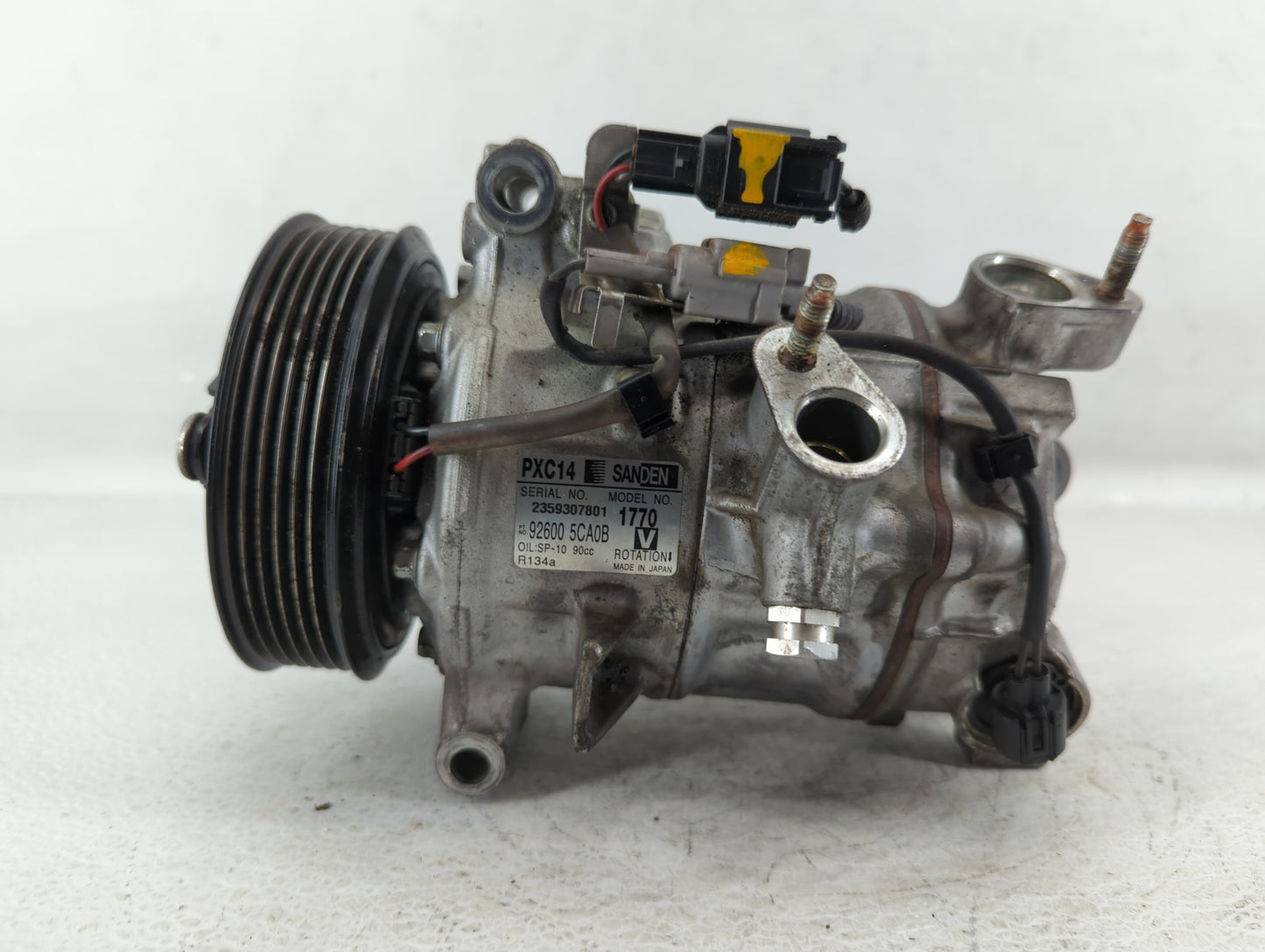 2016-2020 Infiniti Q50 Air Conditioning A/c Ac Compressor Oem - Oemusedautoparts1.com