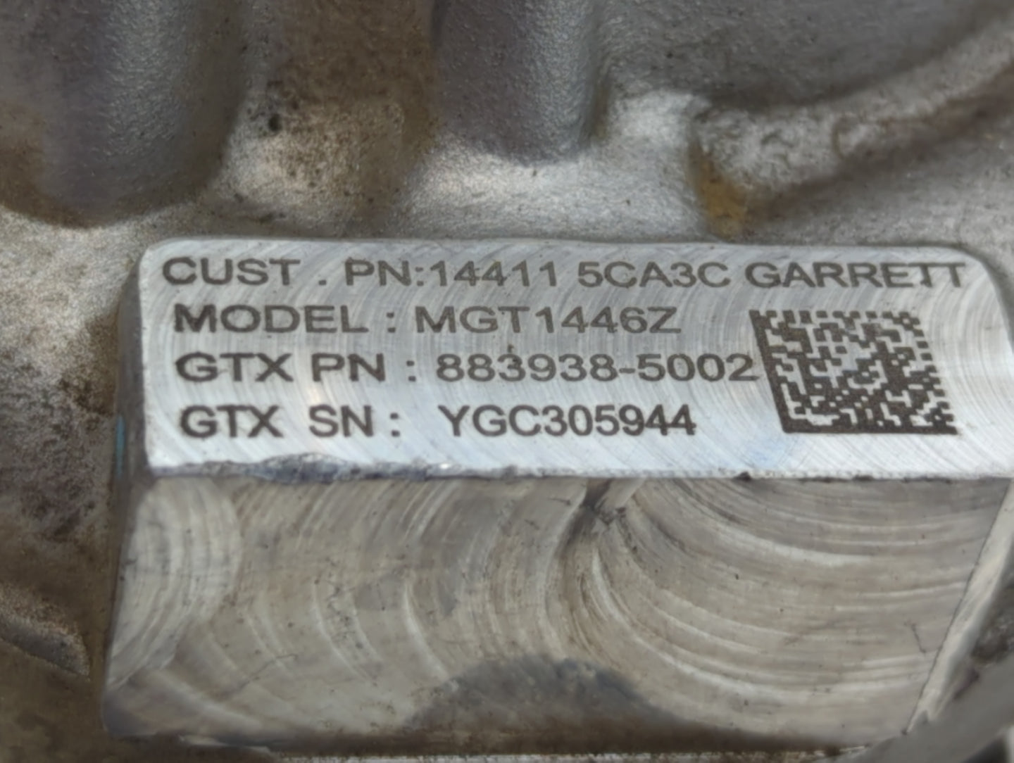 2016 Infiniti Q50 Turbocharger Turbo Charger Super Charger Supercharger - Oemusedautoparts1.com