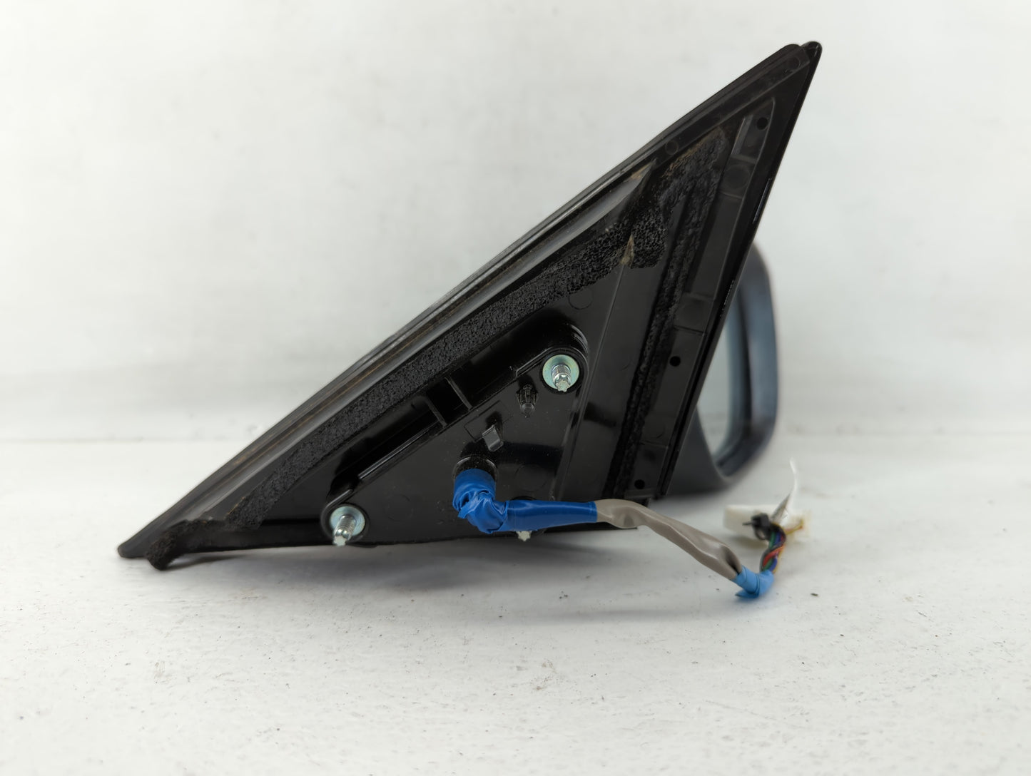 2016-2019 Infiniti Q50 Driver Left Side View Manual Door Mirror Black - Oemusedautoparts1.com