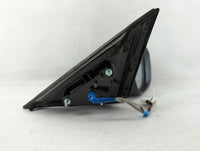 2016-2019 Infiniti Q50 Driver Left Side View Manual Door Mirror Black - Oemusedautoparts1.com