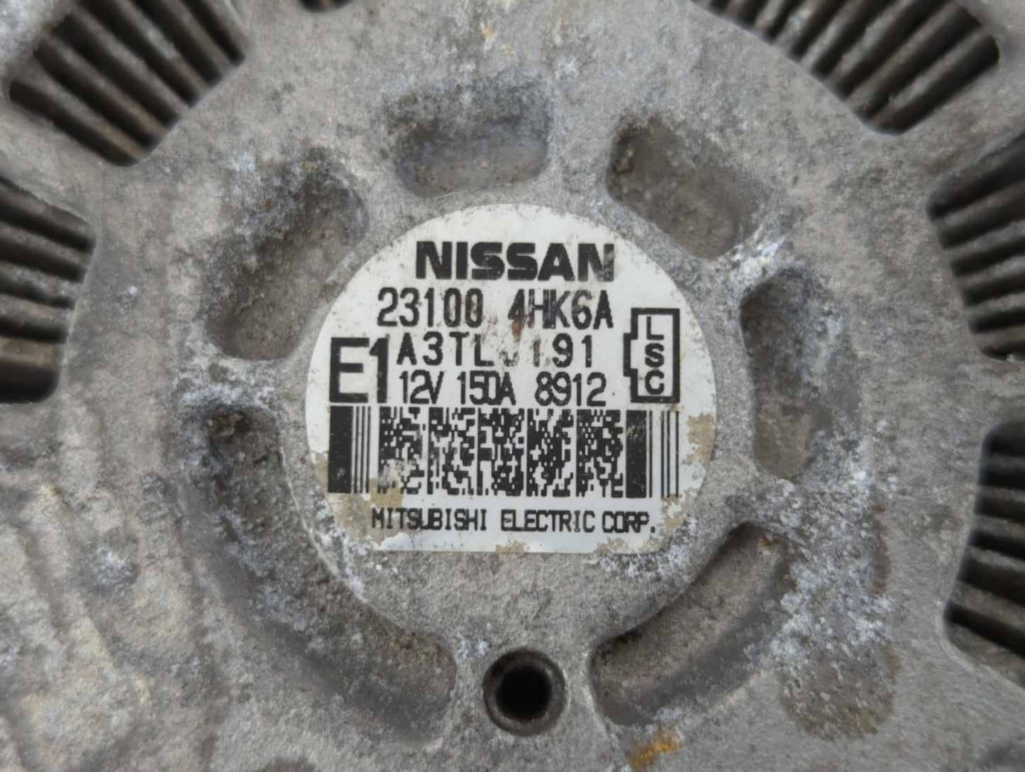 2016-2020 Infiniti Q50 Alternator Replacement Generator Charging Assembly Engine OEM P/N:23100 4HK6A Fits OEM Used Auto Part