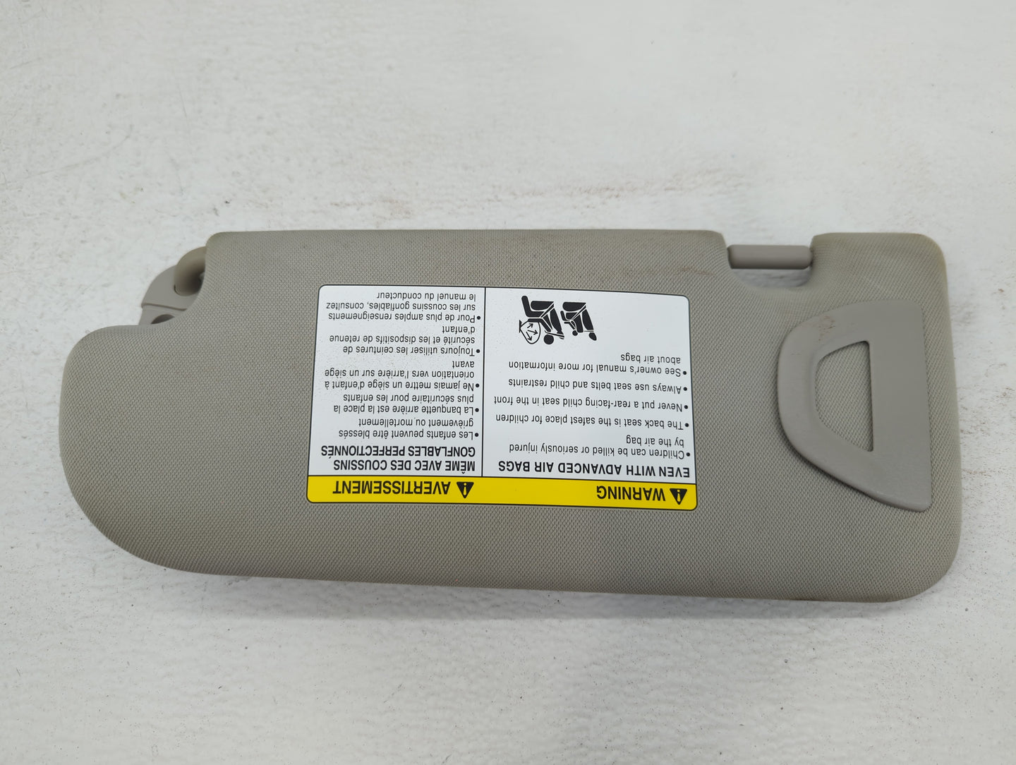2014-2020 Infiniti Q50 Sun Visor Shade Replacement Passenger Right Mirror Fits Fits 2014 2015 2016 2017 2018 2019 2020 OEM U