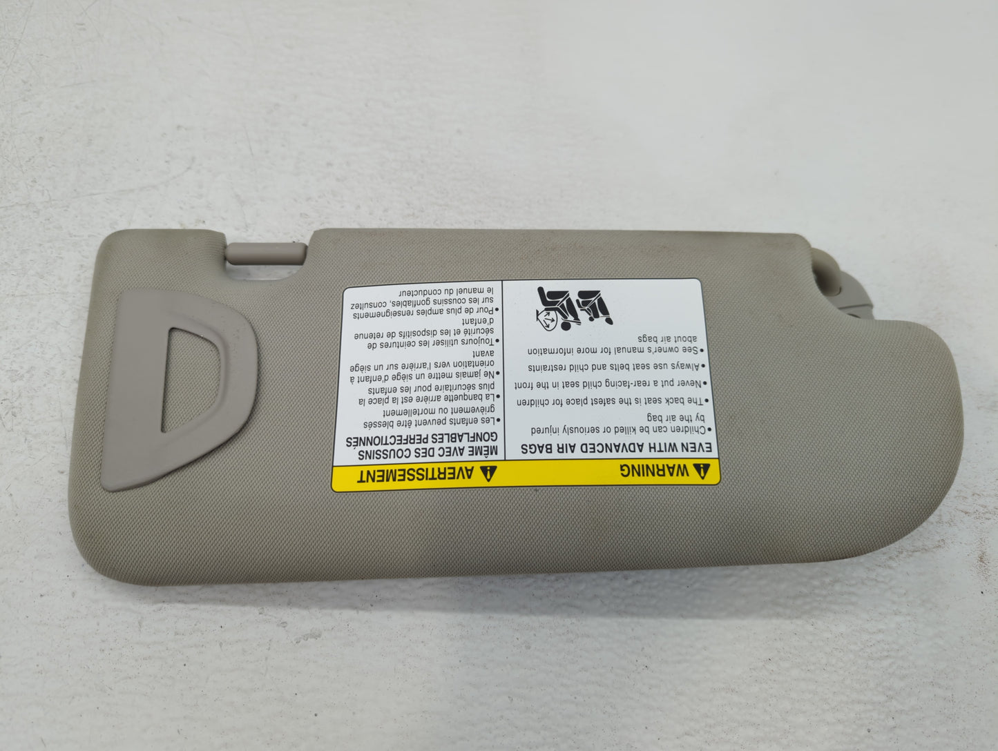 2014-2020 Infiniti Q50 Sun Visor Shade Replacement Driver Left Mirror Fits Fits 2014 2015 2016 2017 2018 2019 2020 OEM Used 
