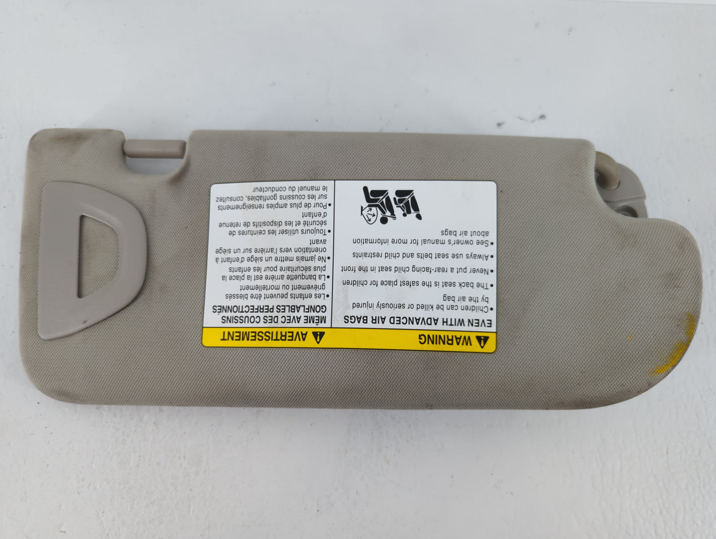 2014-2020 Infiniti Q50 Sun Visor Shade Replacement Driver Left Mirror Fits Fits 2014 2015 2016 2017 2018 2019 2020 OEM Used 