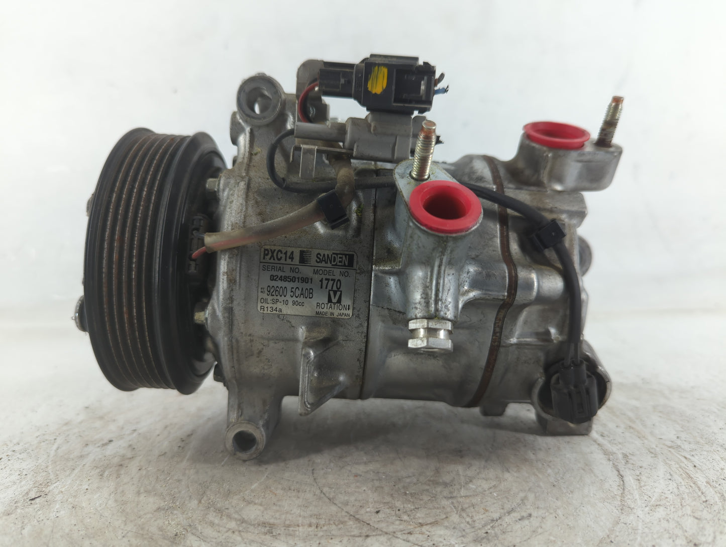 2016-2020 Infiniti Q50 Air Conditioning A/c Ac Compressor Oem - Oemusedautoparts1.com