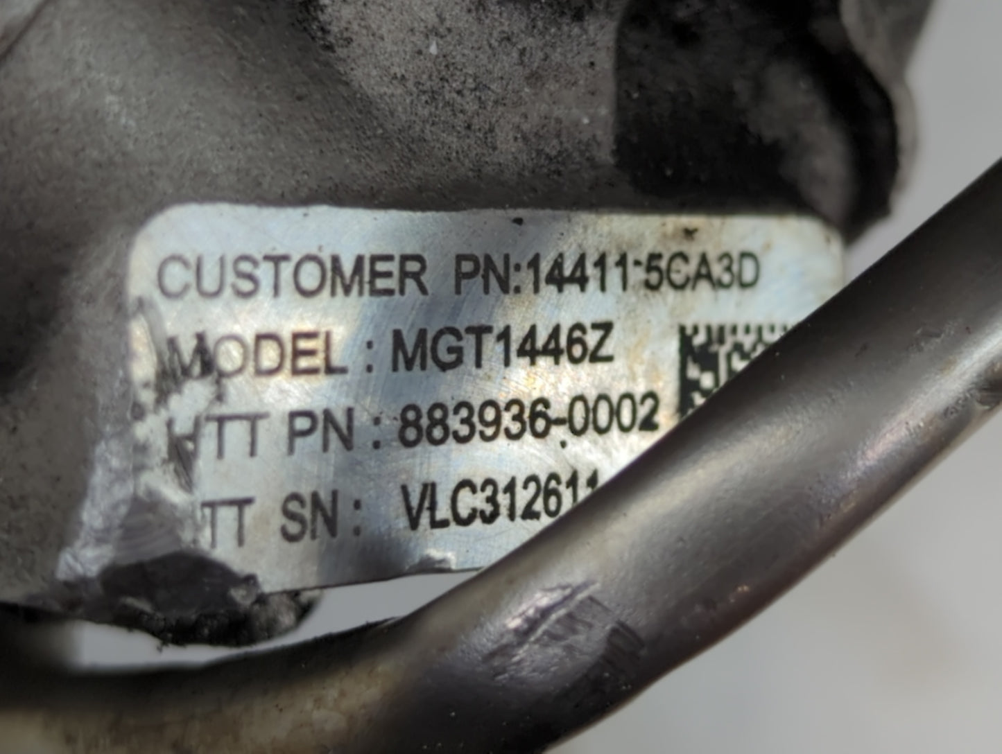 2016 Infiniti Q50 Turbocharger Turbo Charger Super Charger Supercharger - Oemusedautoparts1.com