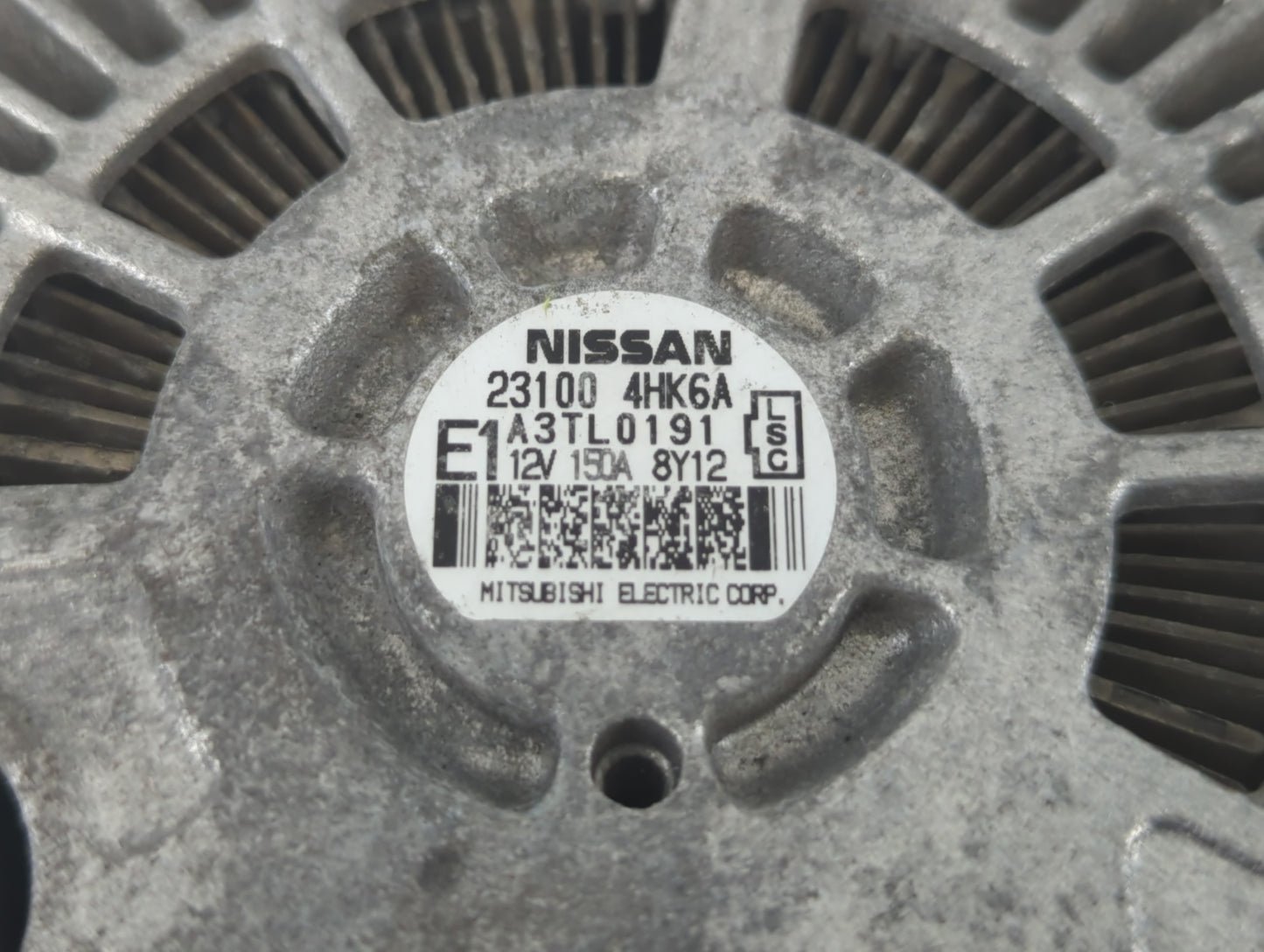 2016-2020 Infiniti Q50 Alternator Replacement Generator Charging Assembly Engine OEM P/N:23100 4HK6A Fits OEM Used Auto Part