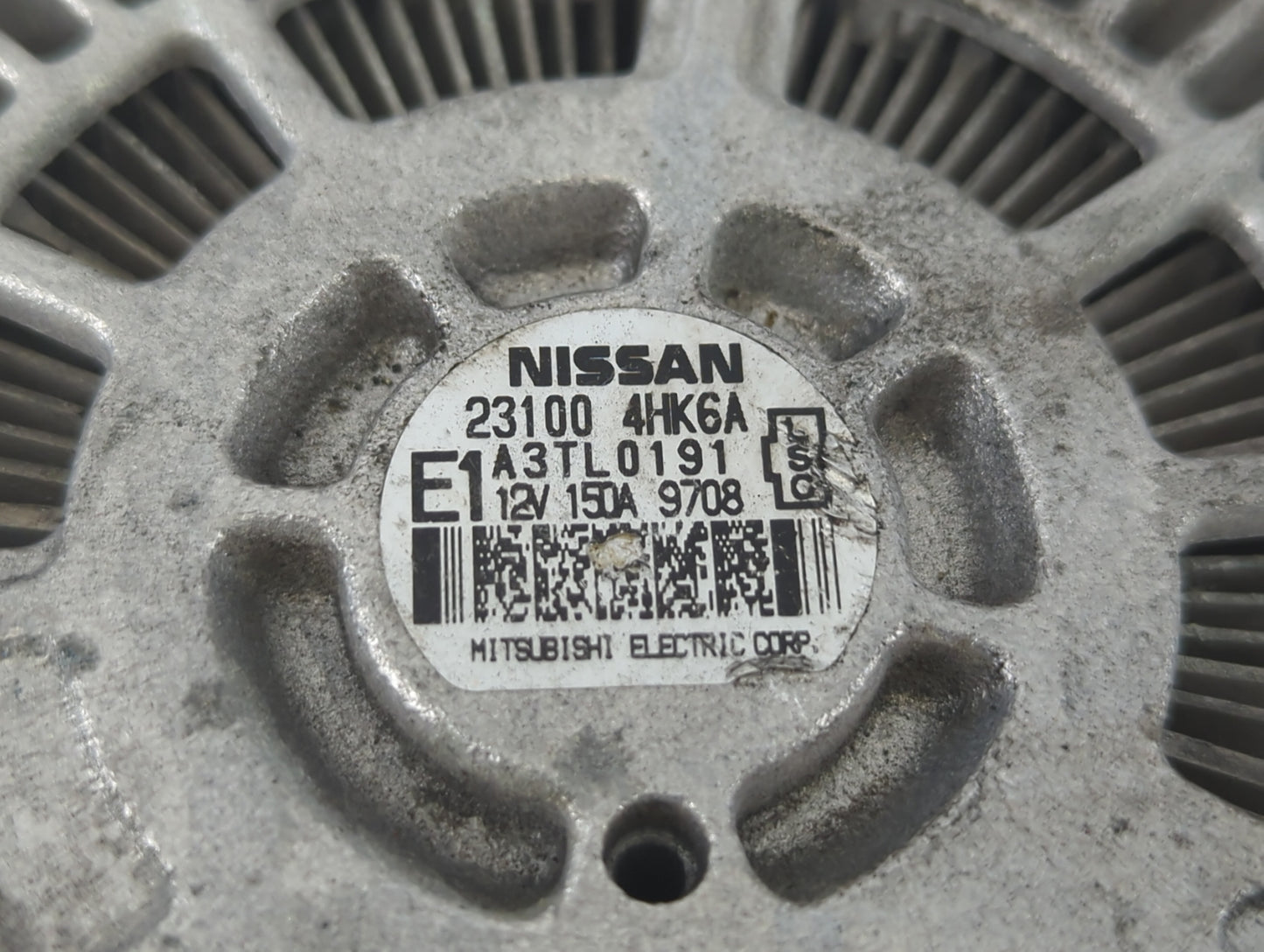 2016-2020 Infiniti Q50 Alternator Replacement Generator Charging Assembly Engine OEM P/N:23100 4HK6A Fits OEM Used Auto Part