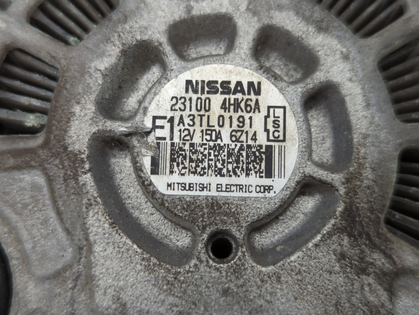 2016-2020 Infiniti Q50 Alternator Replacement Generator Charging Assembly Engine OEM P/N:23100 4HK6A Fits OEM Used Auto Part