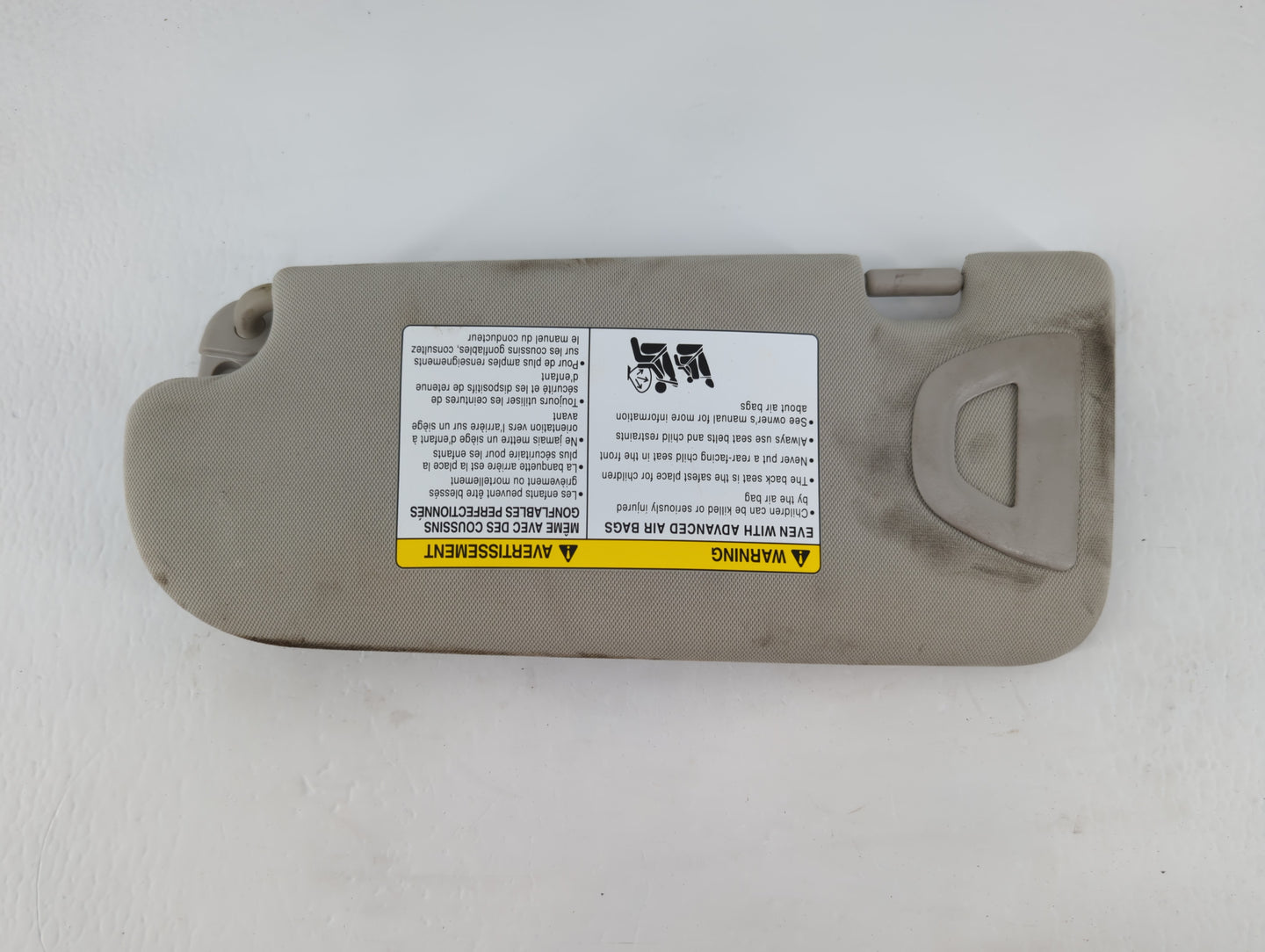 2014-2020 Infiniti Q50 Sun Visor Shade Replacement Passenger Right Mirror Fits Fits 2014 2015 2016 2017 2018 2019 2020 OEM U