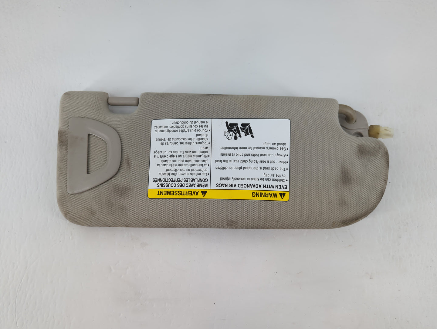 2014-2020 Infiniti Q50 Sun Visor Shade Replacement Driver Left Mirror Fits Fits 2014 2015 2016 2017 2018 2019 2020 OEM Used 