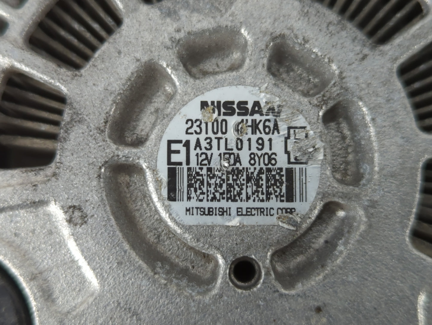 2016-2020 Infiniti Q50 Alternator Replacement Generator Charging Assembly Engine OEM P/N:23100 4HK6A Fits OEM Used Auto Part