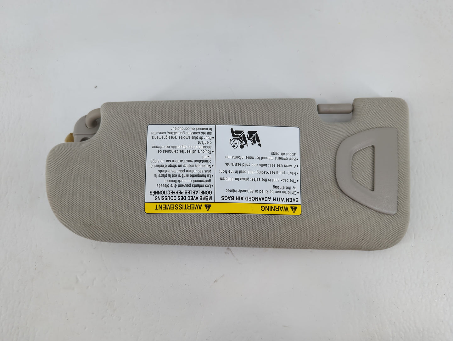 2014-2020 Infiniti Q50 Sun Visor Shade Replacement Passenger Right Mirror Fits Fits 2014 2015 2016 2017 2018 2019 2020 OEM U
