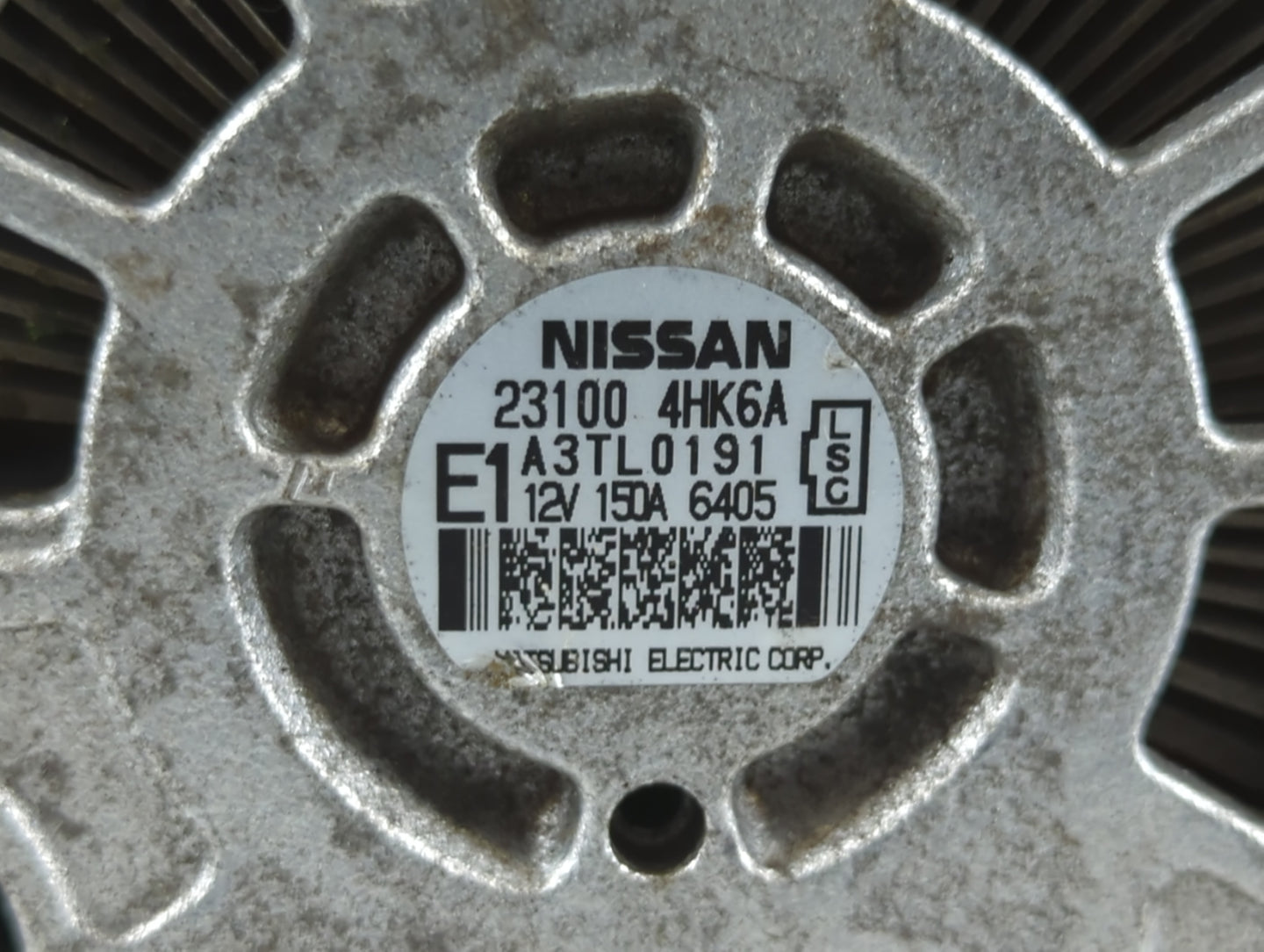 2016-2020 Infiniti Q50 Alternator Replacement Generator Charging Assembly Engine OEM P/N:23100 4HK6A Fits OEM Used Auto Part