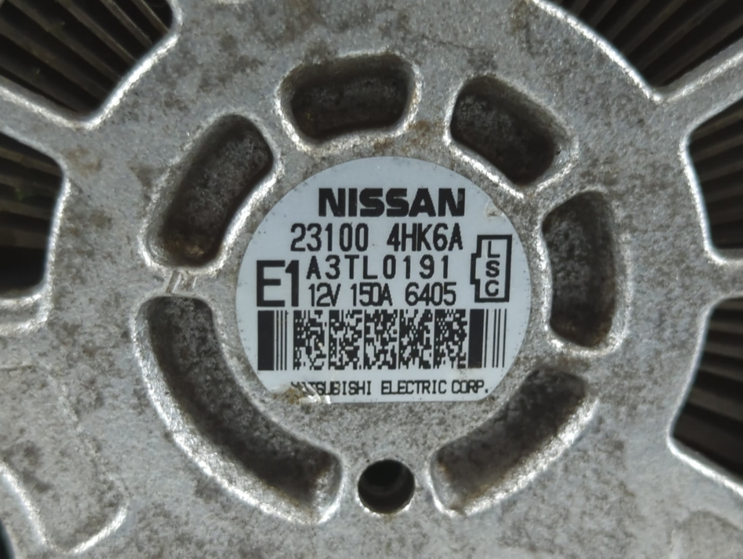 2016-2020 Infiniti Q50 Alternator Replacement Generator Charging Assembly Engine OEM P/N:23100 4HK6A Fits OEM Used Auto Part