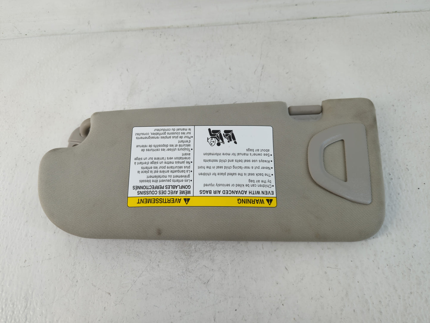 2014-2020 Infiniti Q50 Sun Visor Shade Replacement Passenger Right Mirror Fits Fits 2014 2015 2016 2017 2018 2019 2020 OEM U