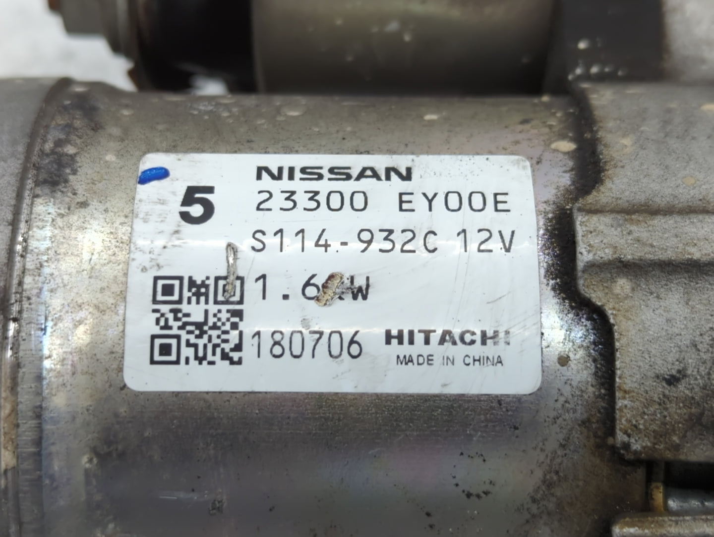 2014-2020 Infiniti Q50 Car Starter Motor Solenoid OEM P/N:S114-932C 23300 EY00E Fits OEM Used Auto Parts - Oemusedautoparts1