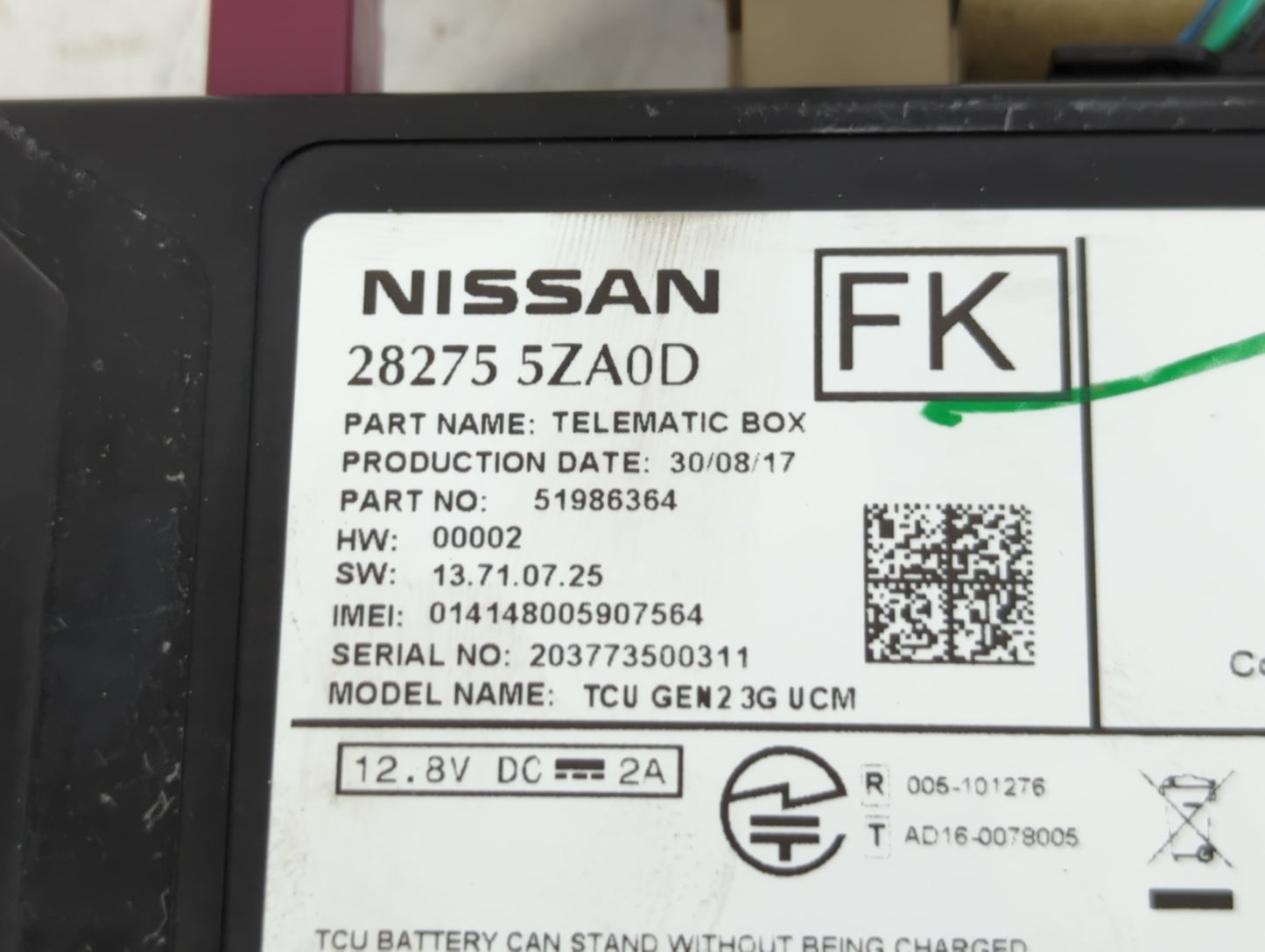 2016-2018 Infiniti Q50 Chassis Control Module Ccm Bcm Body Control - Oemusedautoparts1.com