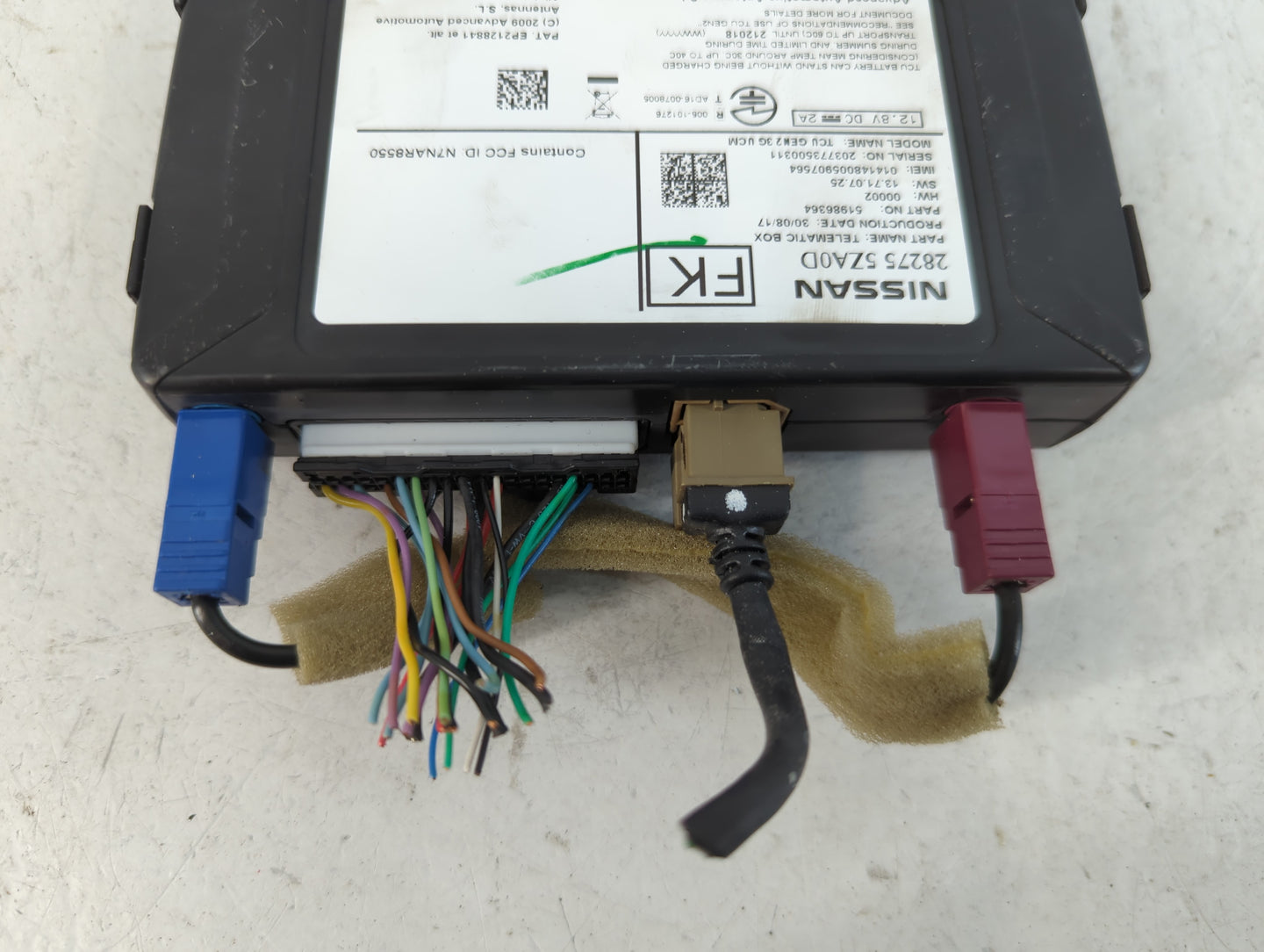2016-2018 Infiniti Q50 Chassis Control Module Ccm Bcm Body Control - Oemusedautoparts1.com