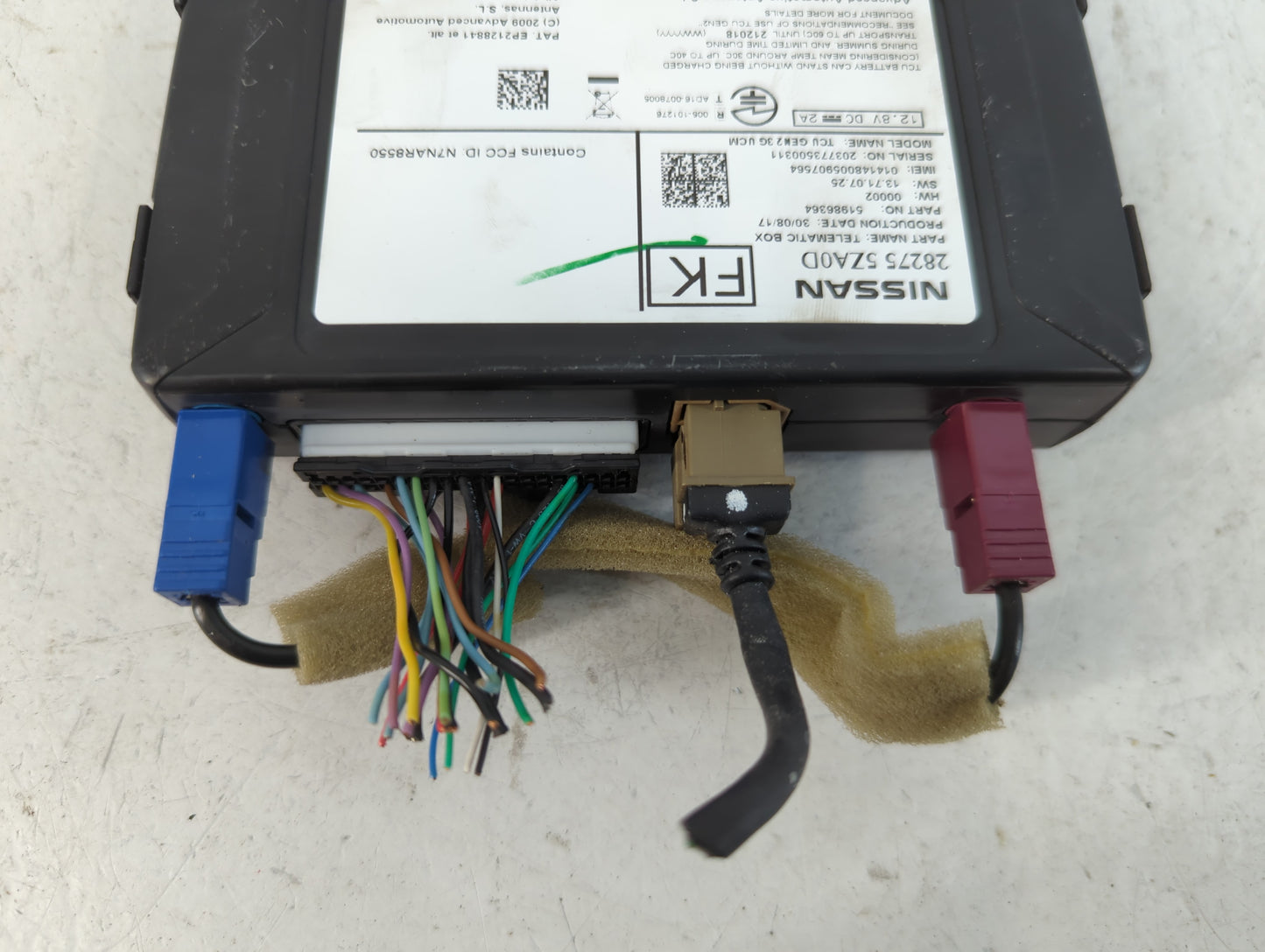 2016-2018 Infiniti Q50 Chassis Control Module Ccm Bcm Body Control - Oemusedautoparts1.com