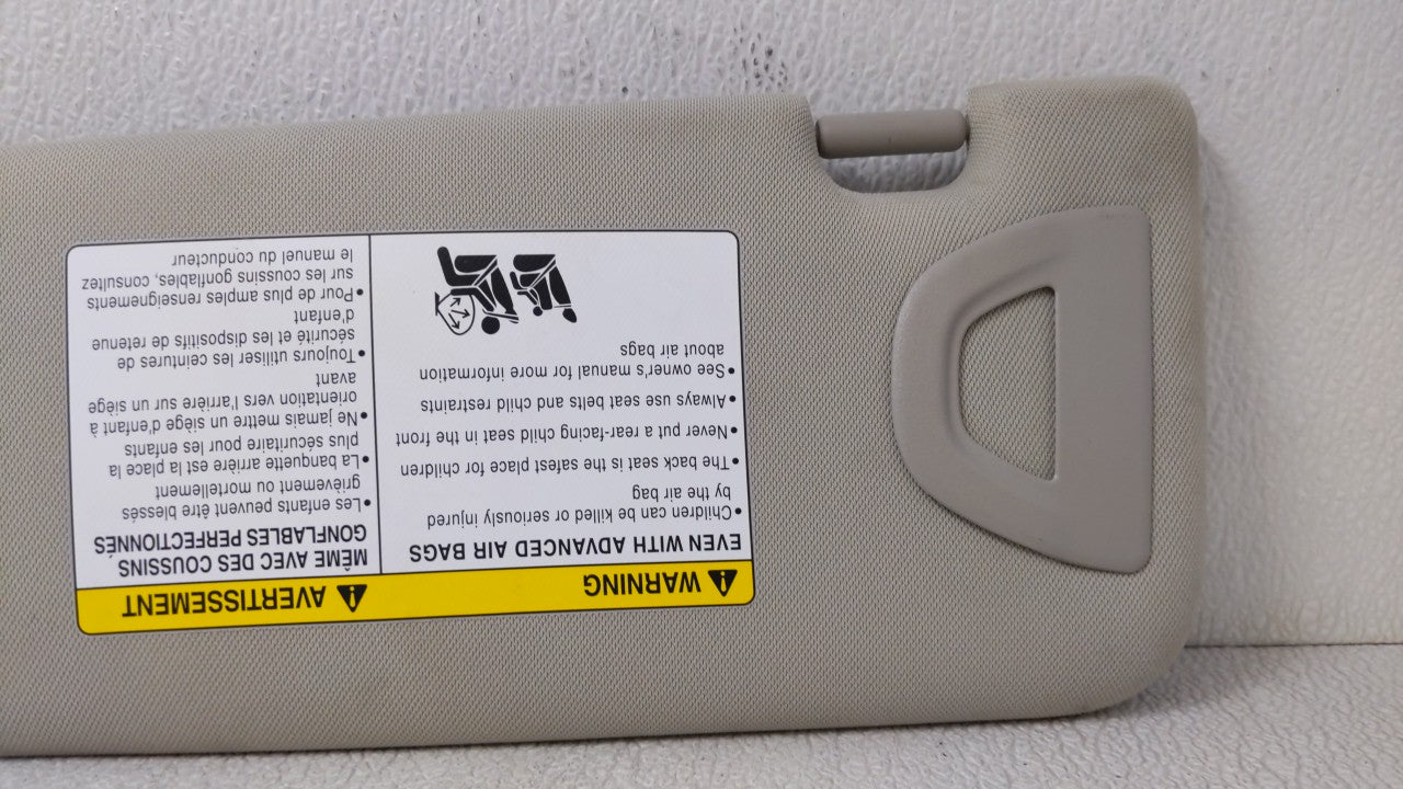 2019 Infiniti Q50 Sun Visor Shade Replacement Passenger Right Mirror Fits Fits 2014 2015 2016 2017 2018 OEM Used Auto Parts 